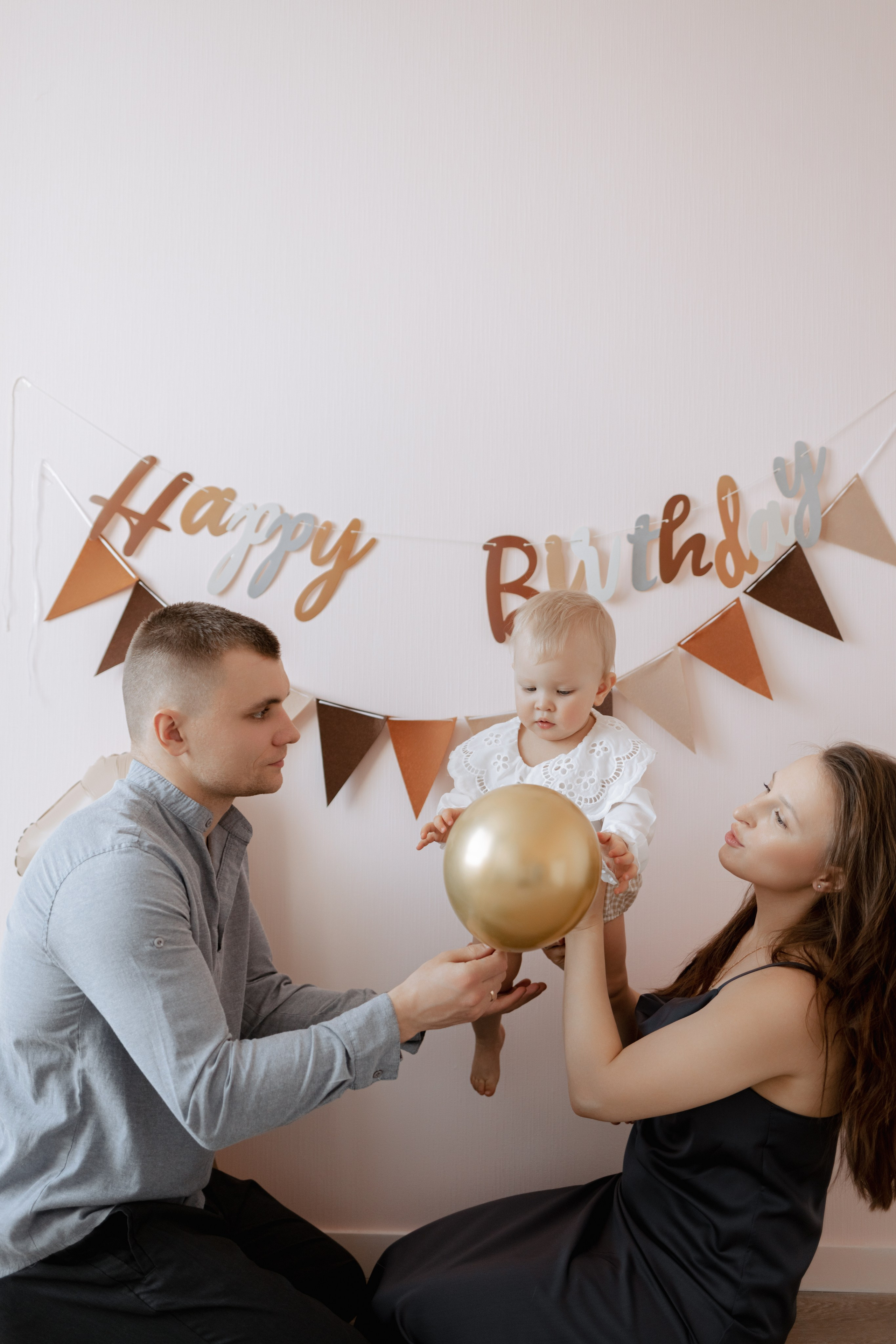 Первый день рождения Стефании. Фотограф Москва