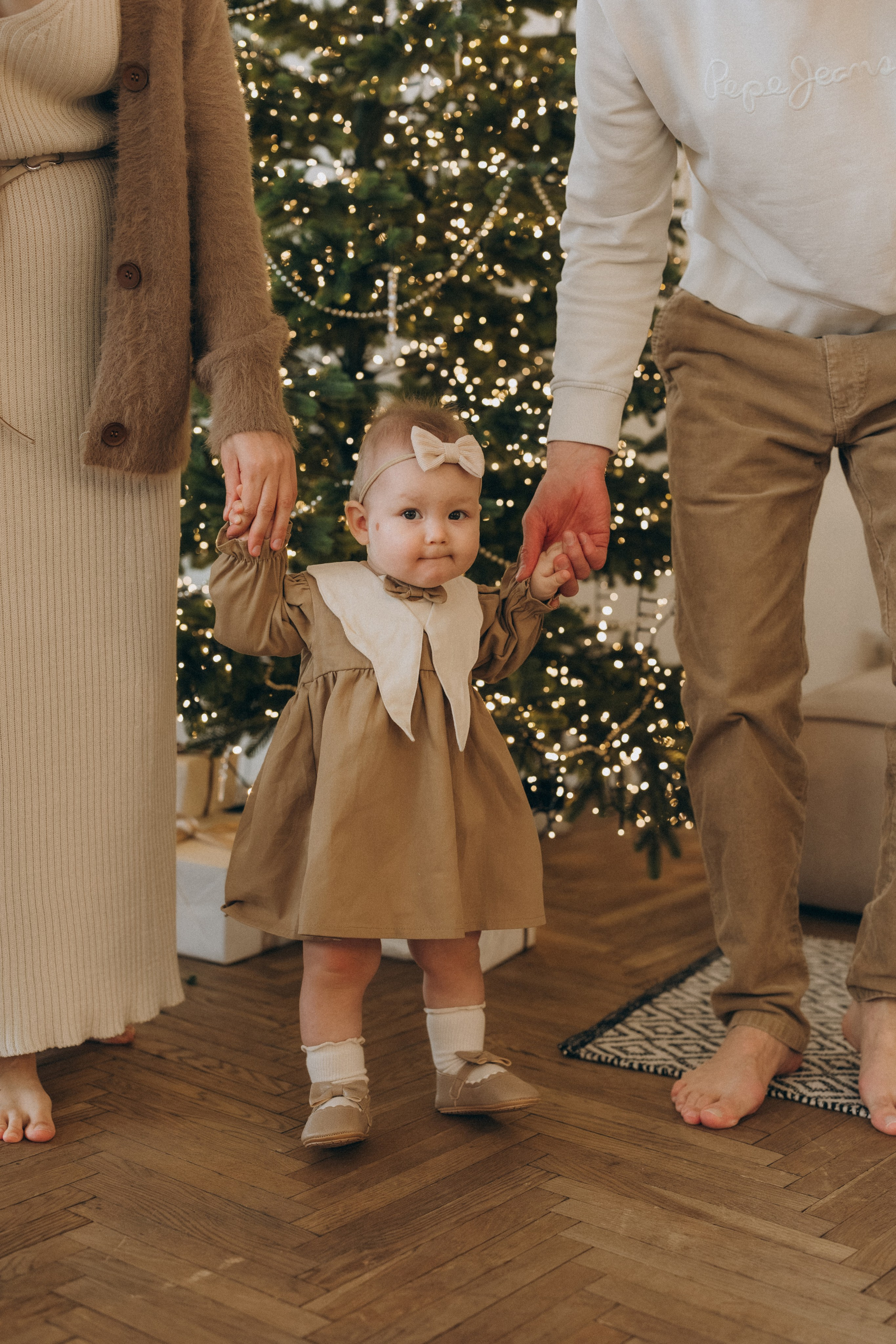 Семейная новогодняя фотосессия. Фотограф Москва Виктория-Антуанетта