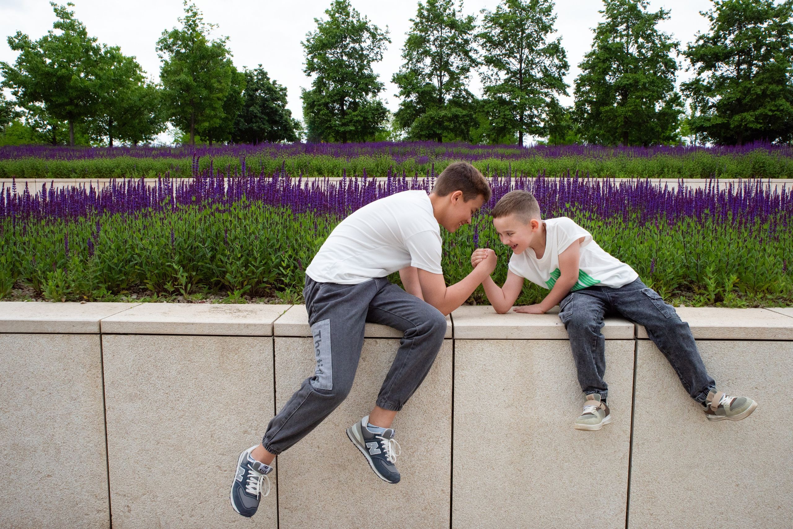 Семья Ирины в парке Галицкого. Фотограф в Краснодаре Анна Карелина