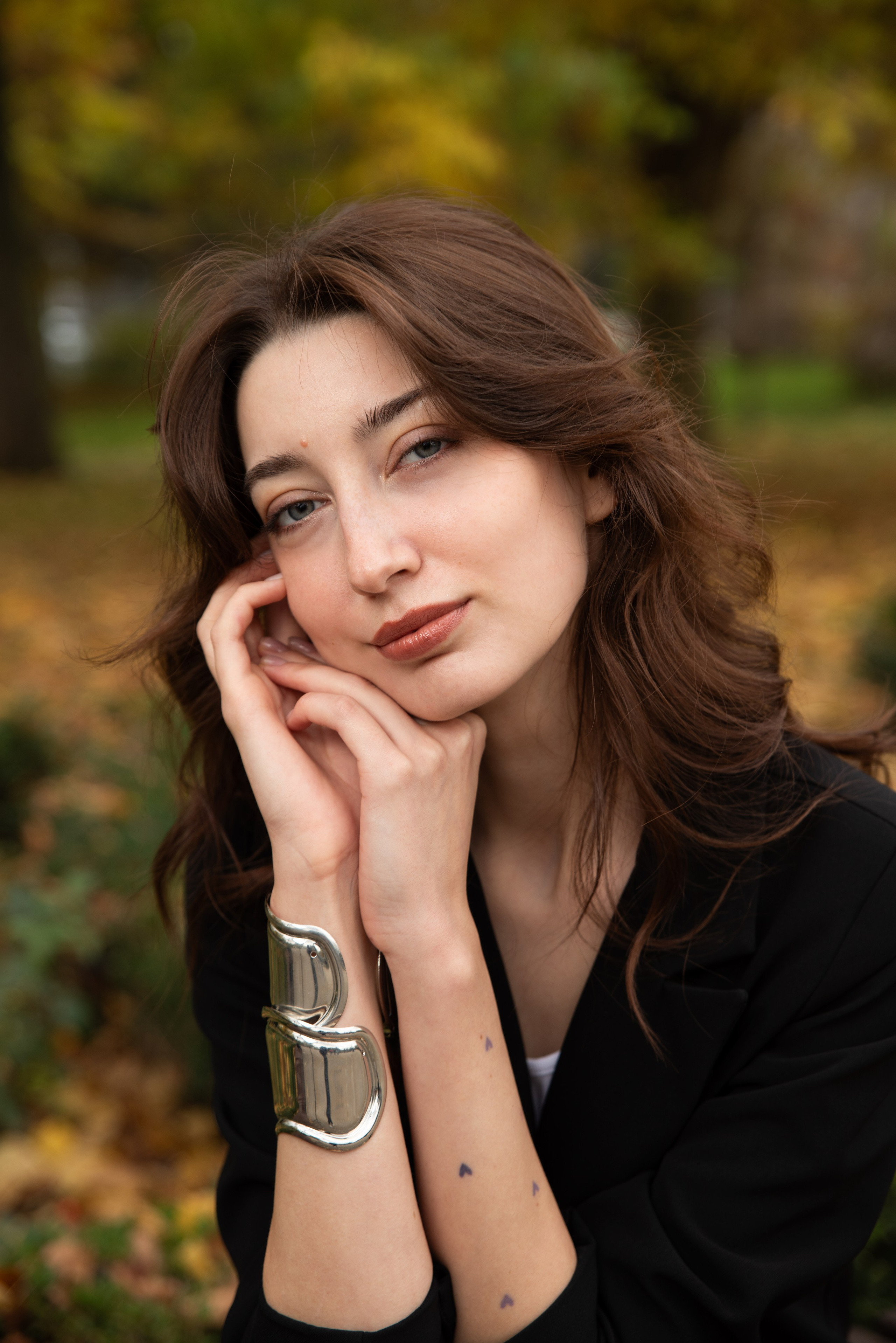 Лера осень центральный парк Краснодара. Фотограф в Краснодаре Анна Карелина