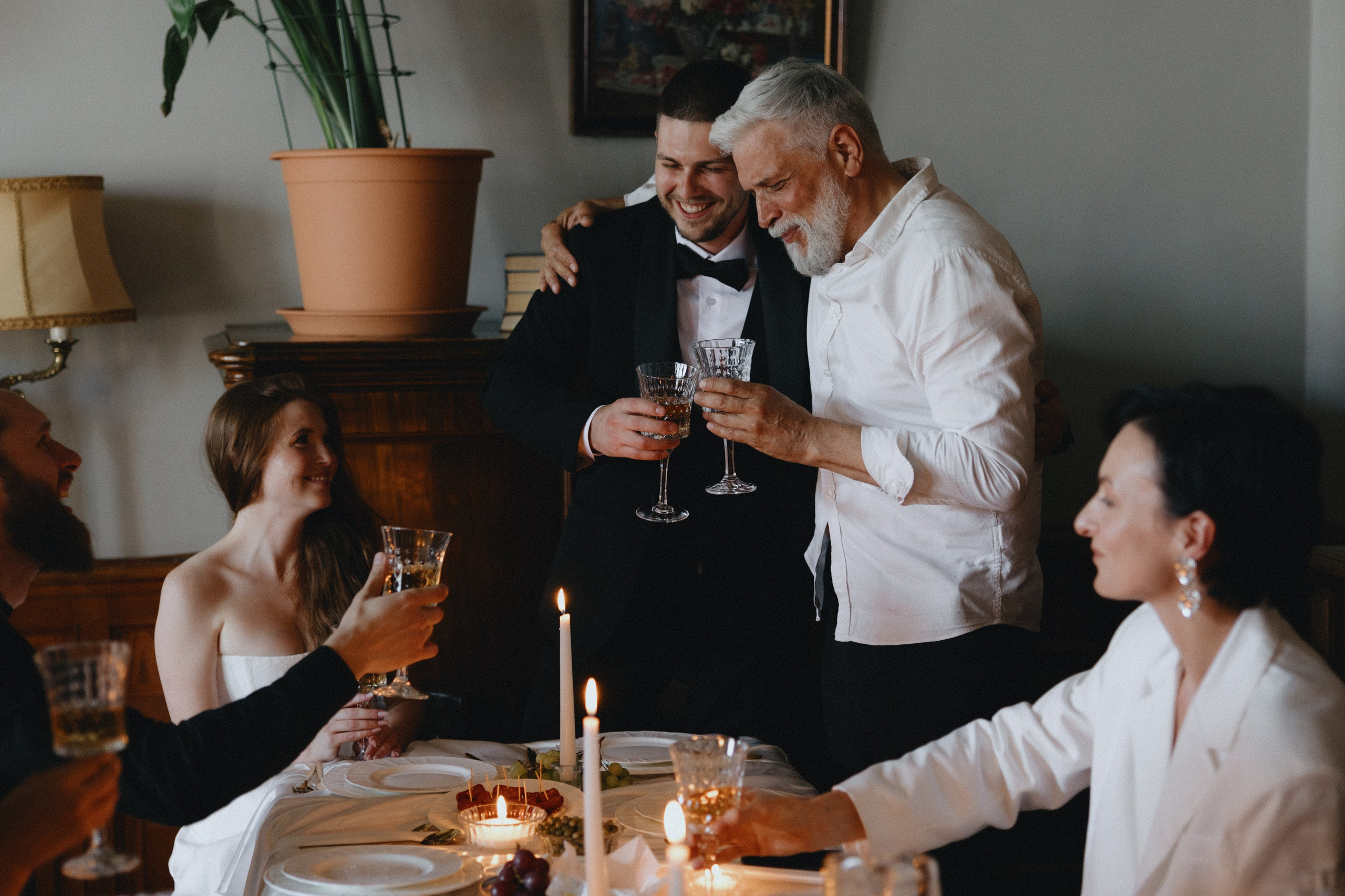 При свечах / 2025. Фотограф СПб