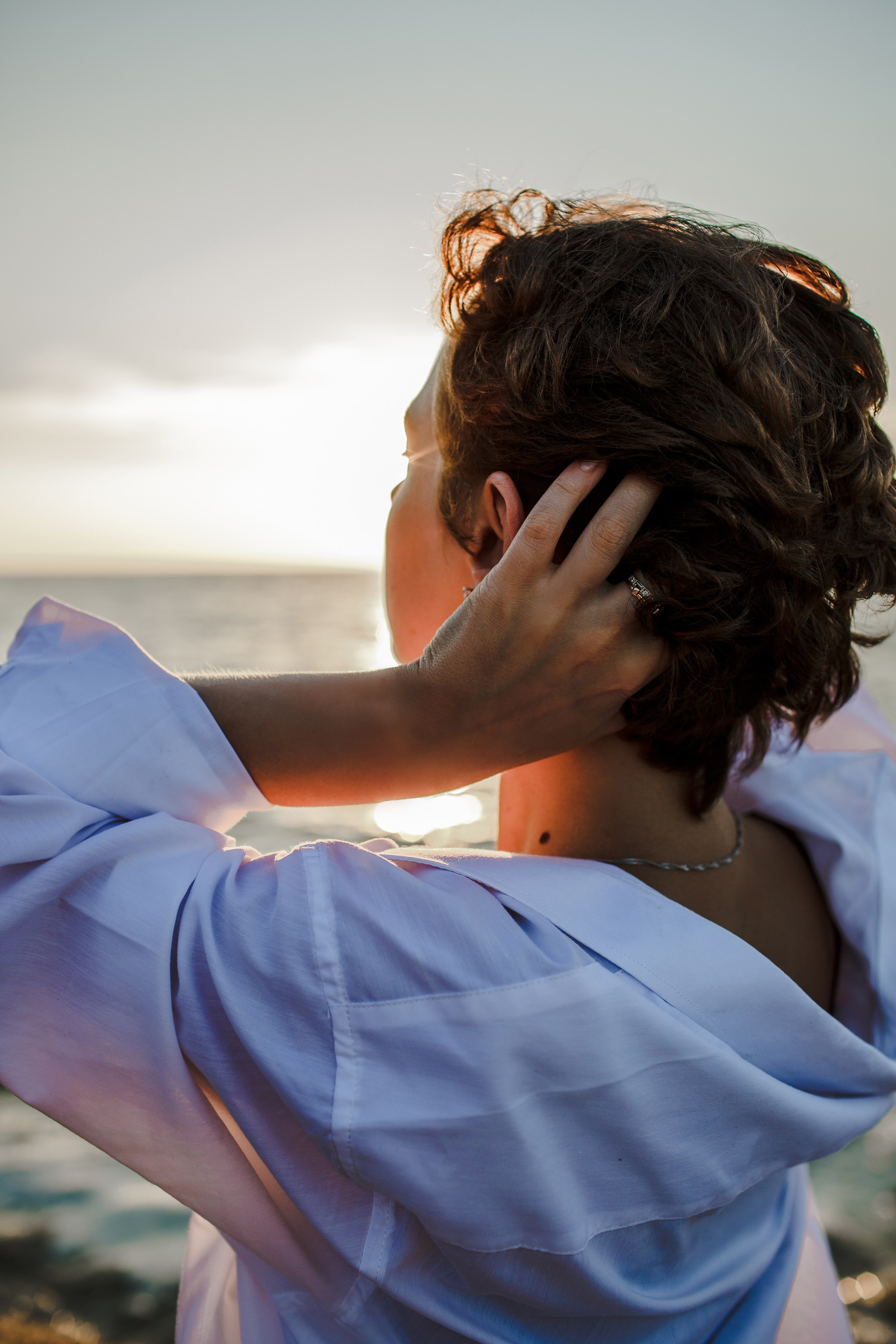 Портрет на море. Свадебный фотограф Кирилл Белый