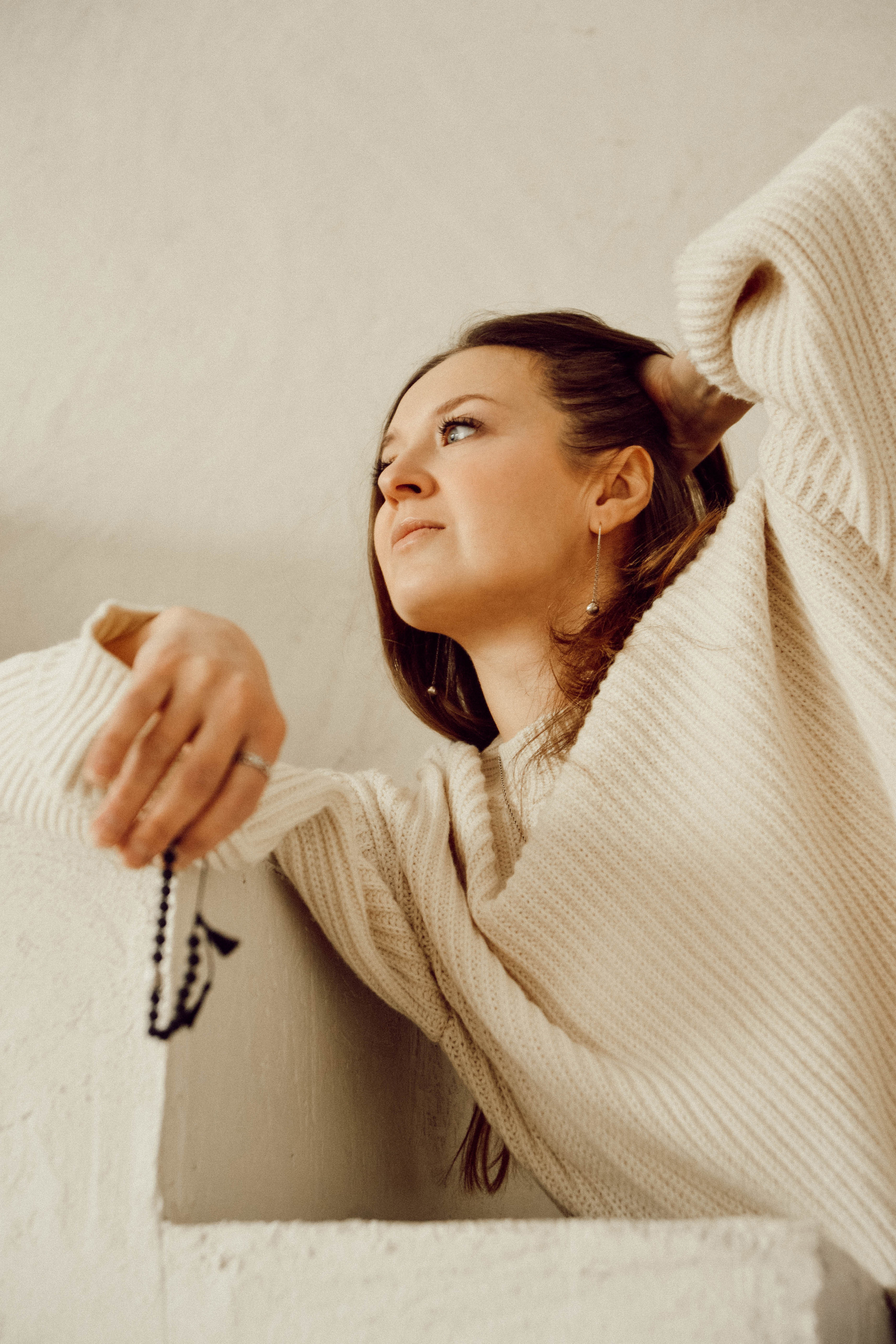 Контентная фотосессия для тренера по йоге. Ксения Glossa. Портретный и репортажный фотограф в Самаре