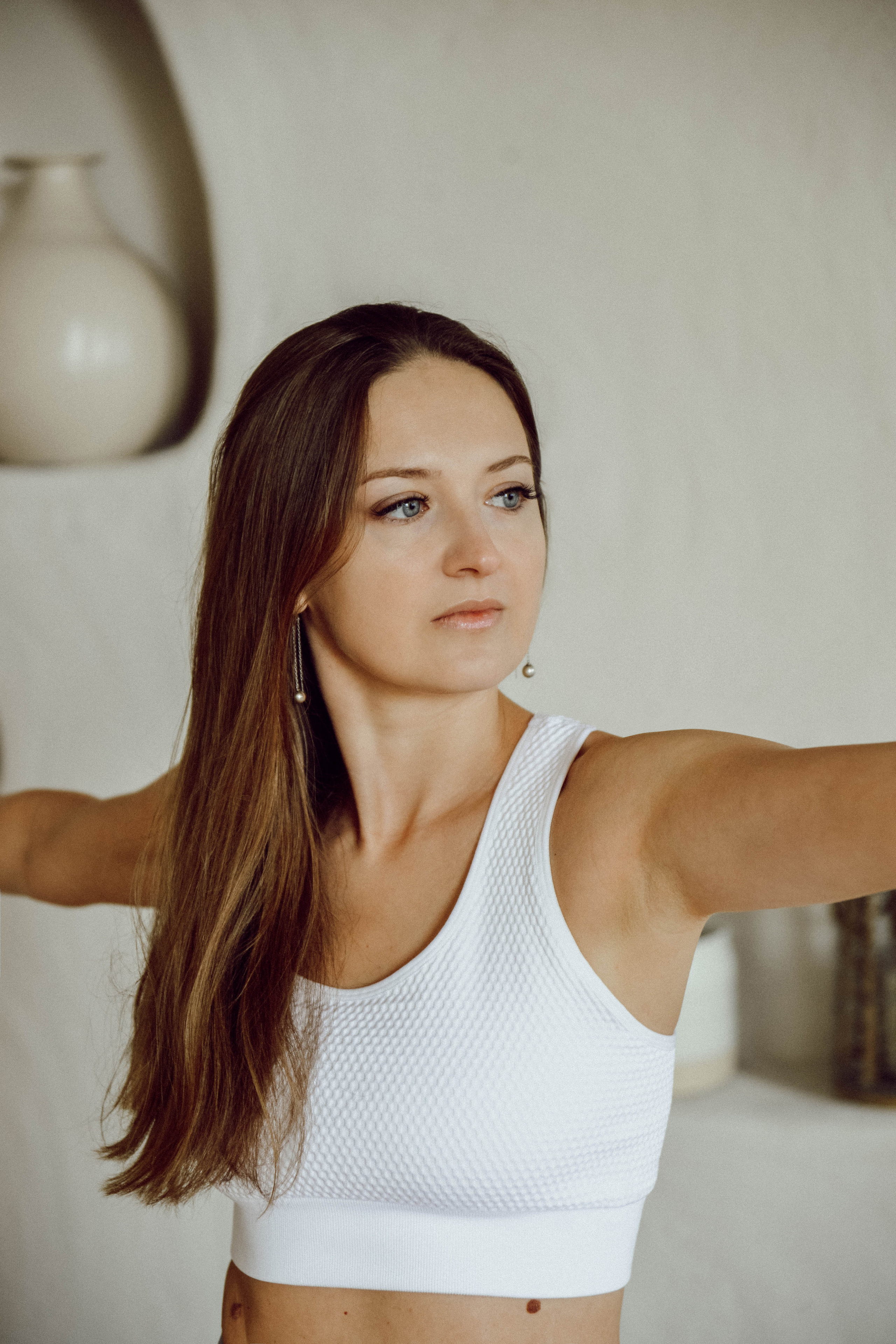 Контентная фотосессия для тренера по йоге. Ксения Glossa. Портретный и репортажный фотограф в Самаре