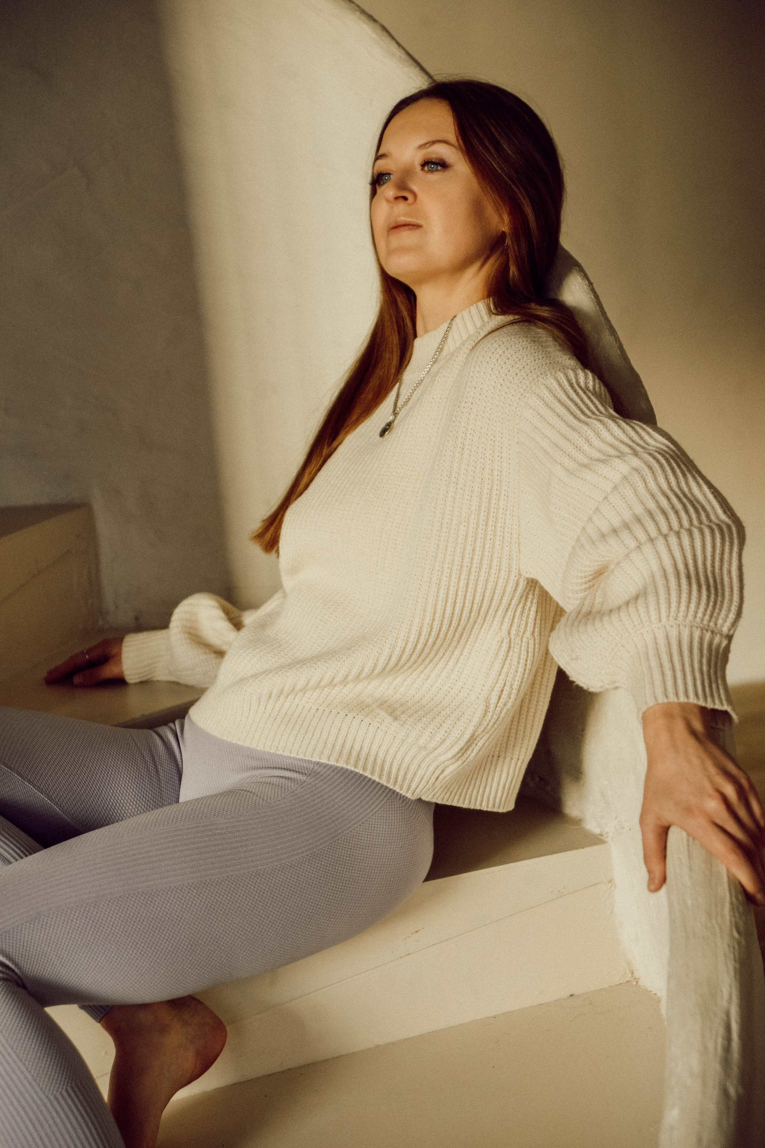 Контентная фотосессия для тренера по йоге. Ксения Glossa. Портретный и репортажный фотограф в Самаре