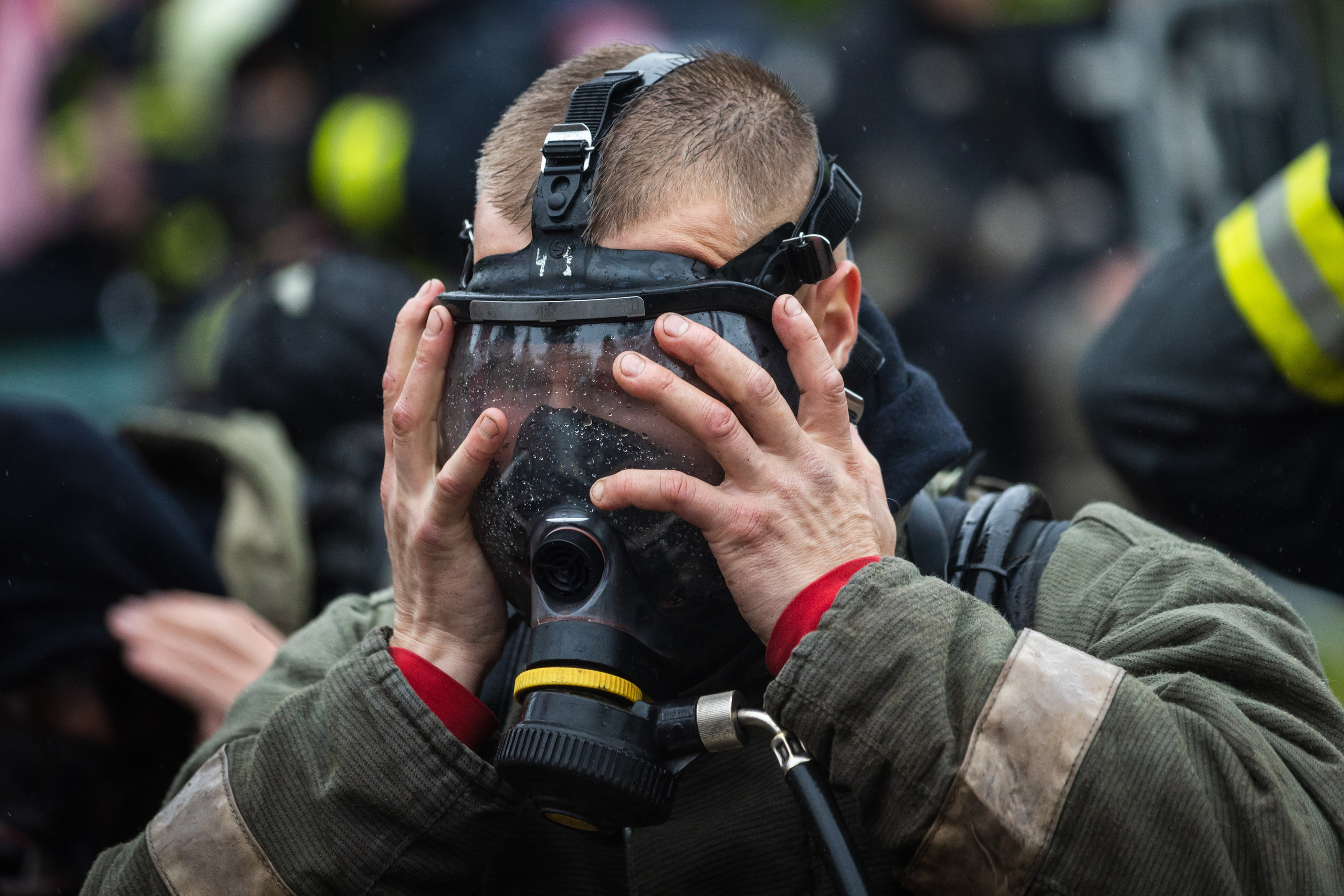 Финал международных соревнований среди пожар но-спасательных подразделений. Фотограф в Санкт-Петербурге