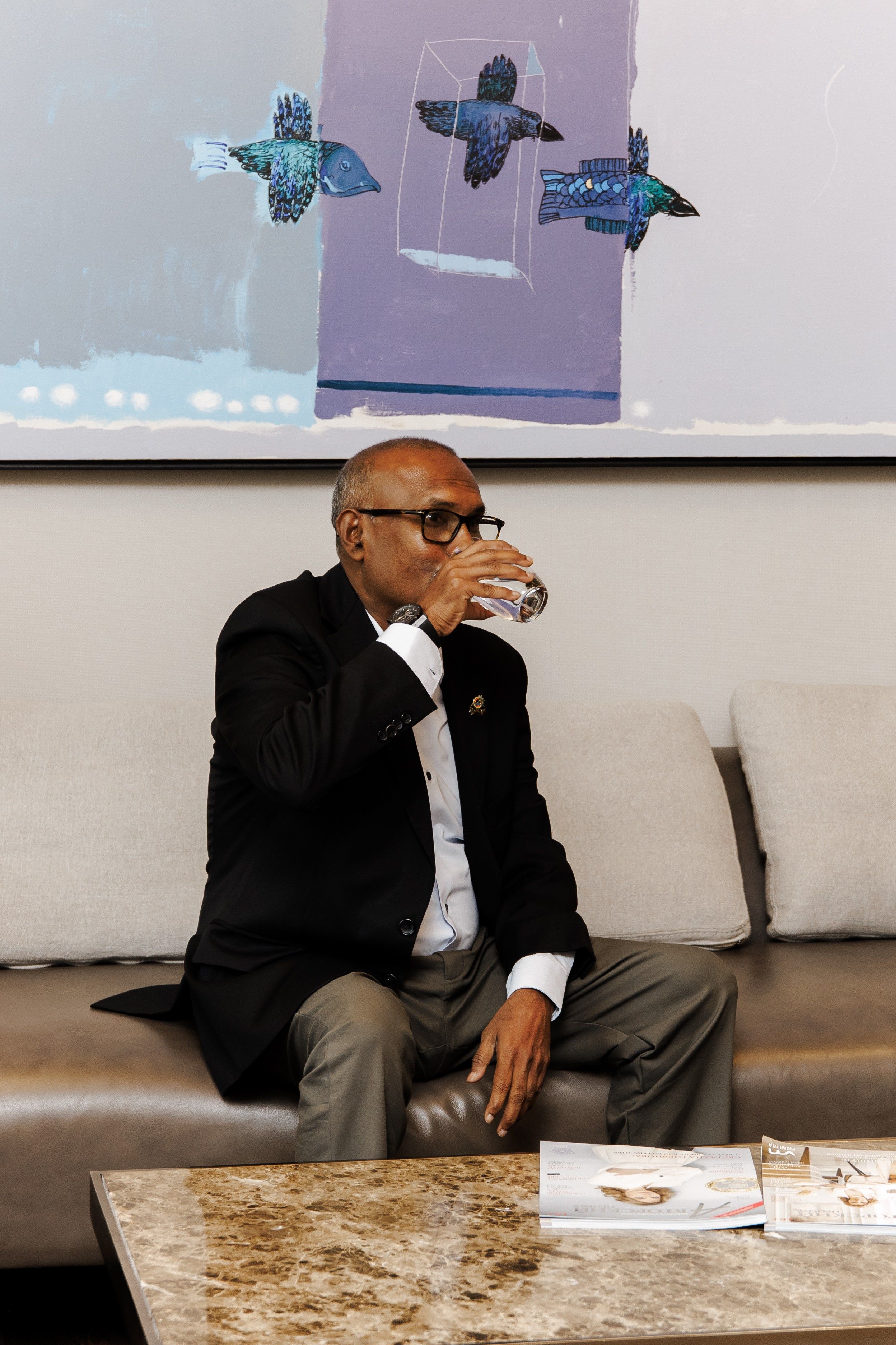 Интервью с Первым советником президента Мальдивской республики Мохамед Халил. Свадебный/Портретный фотограф снимаю в Москве