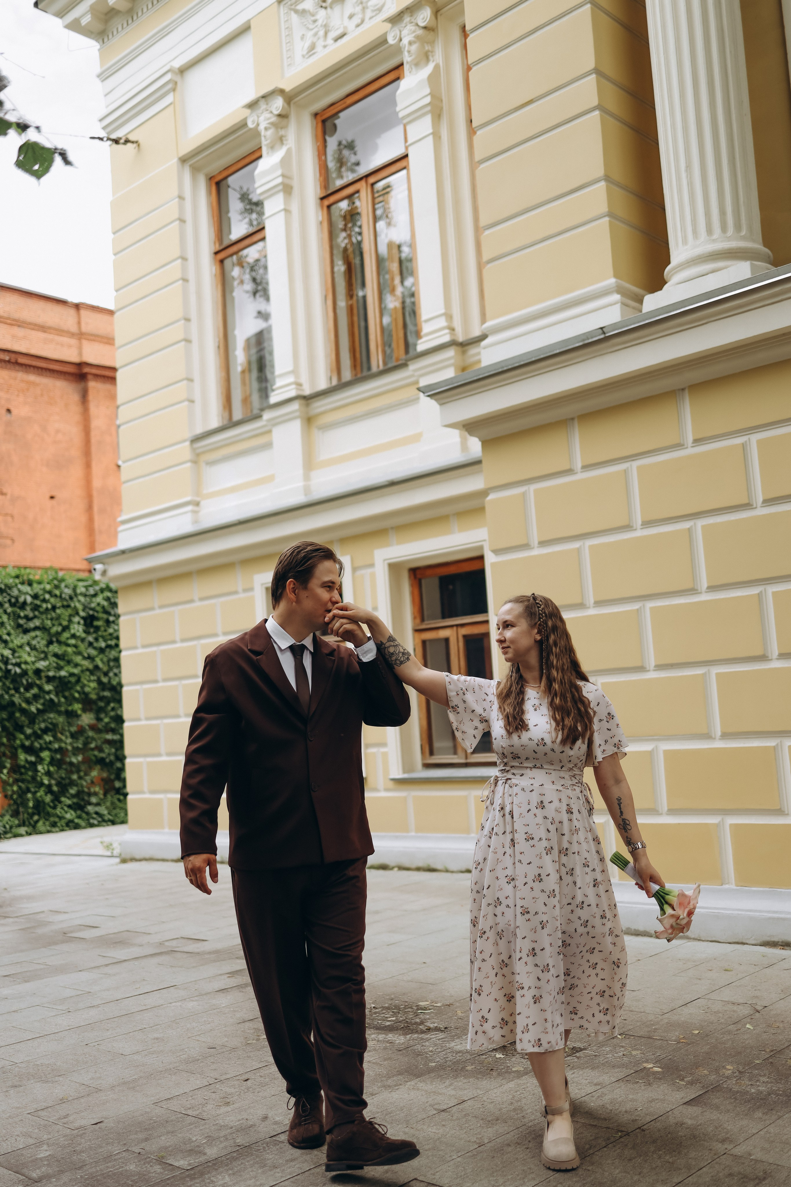 М&В. Библиотека Боголюбова. Диана Чечель. Свадебный и семейный фотограф в Москве