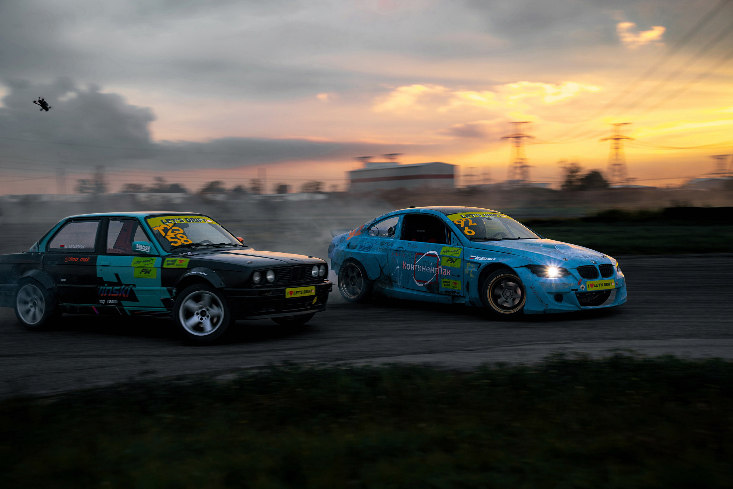 Фотосъемка дрифта в Санкт-Петербурге | Энергичные кадры для спортивных медиа