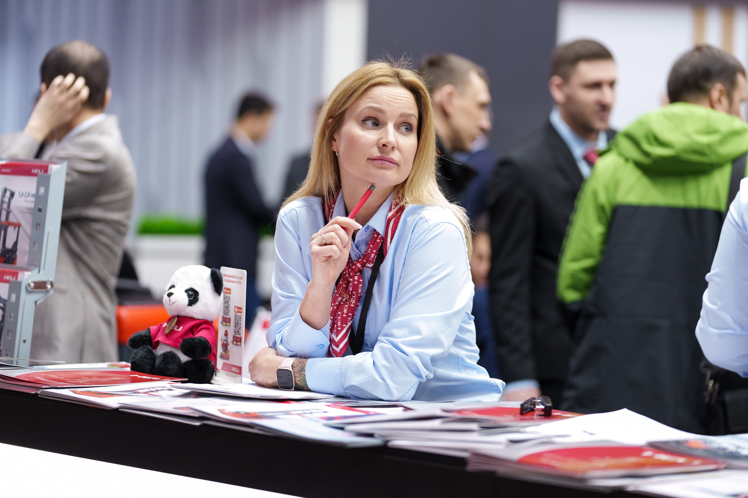 HELI. Стенд в Крокус Экспо. Фотограф Саша Блюз