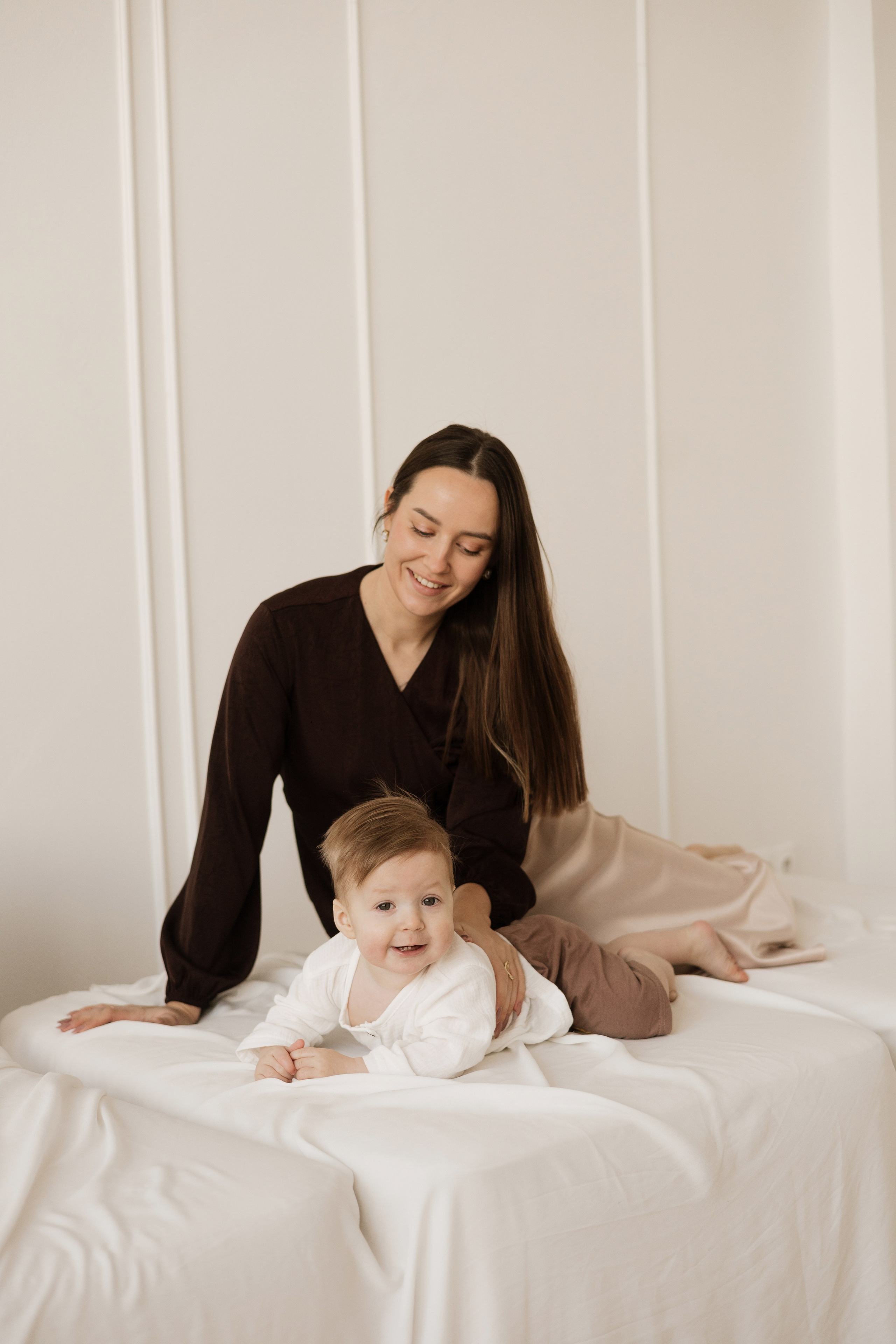 Арсений с мамой и папой. Фотограф в Кемерово Миллер Анна