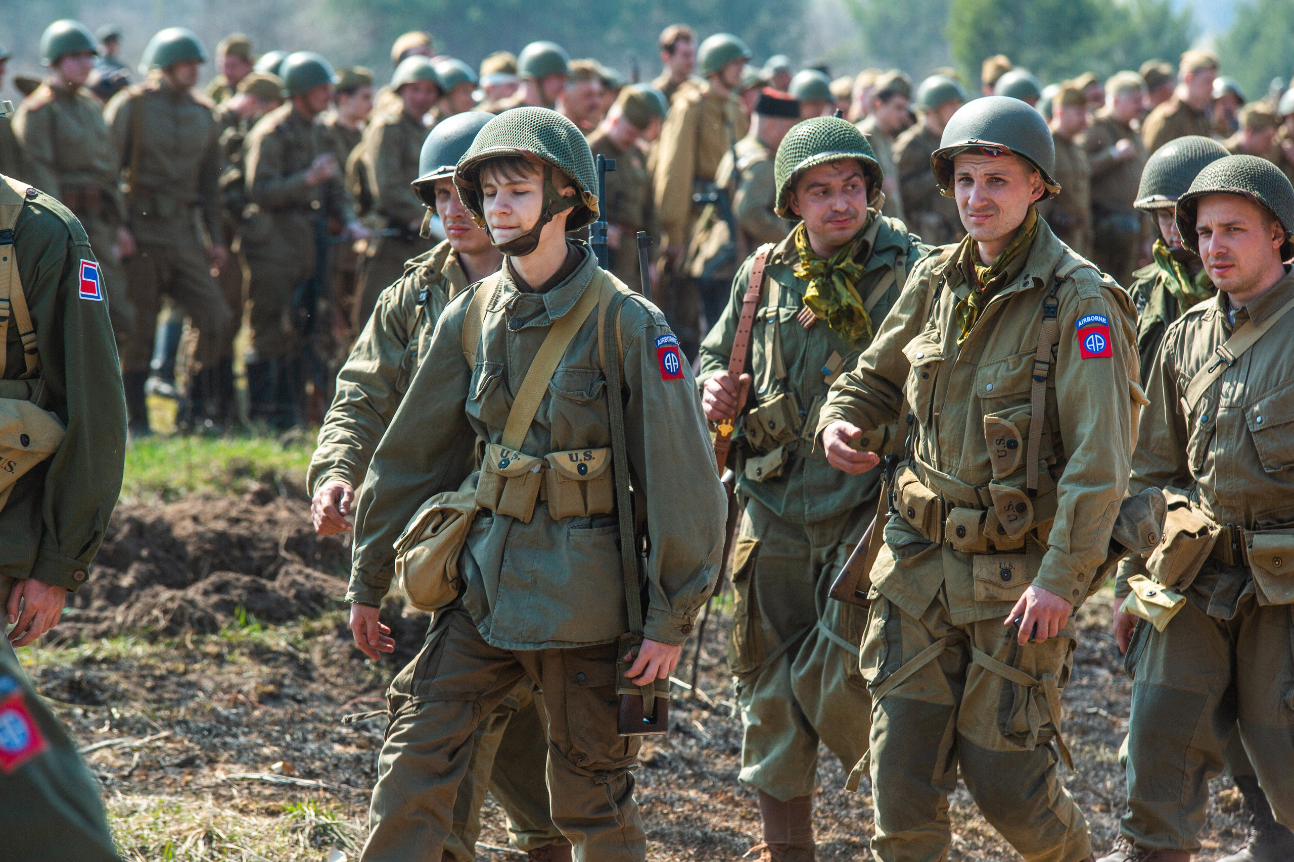 РЕКОНСТРУКЦИЯ БОЯ — ВОВ — БИТВА ЗА ГОРОД. Профессиональный фотограф в Мценске и Орловской области