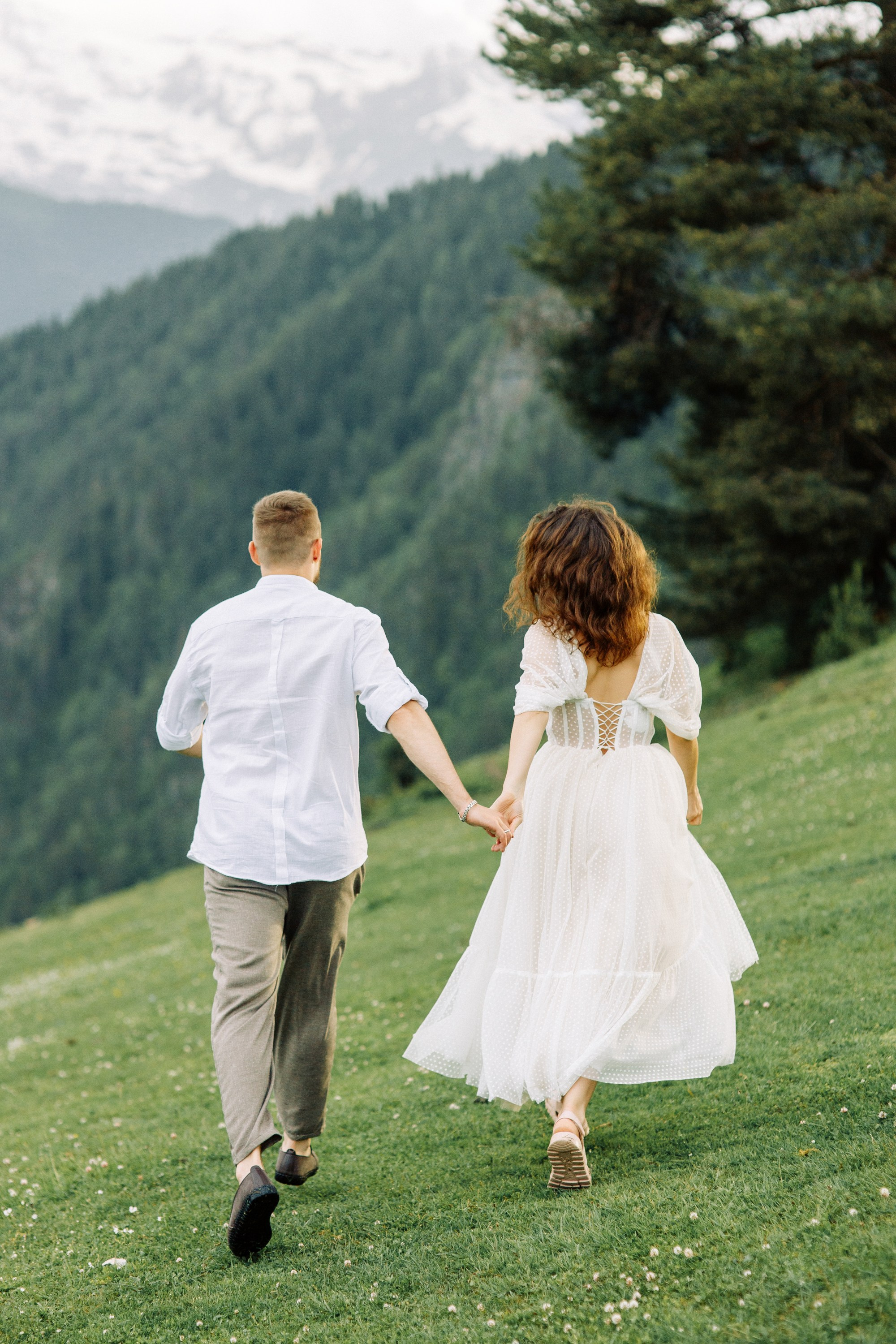 Свадьба в горах Сванетии в Грузии