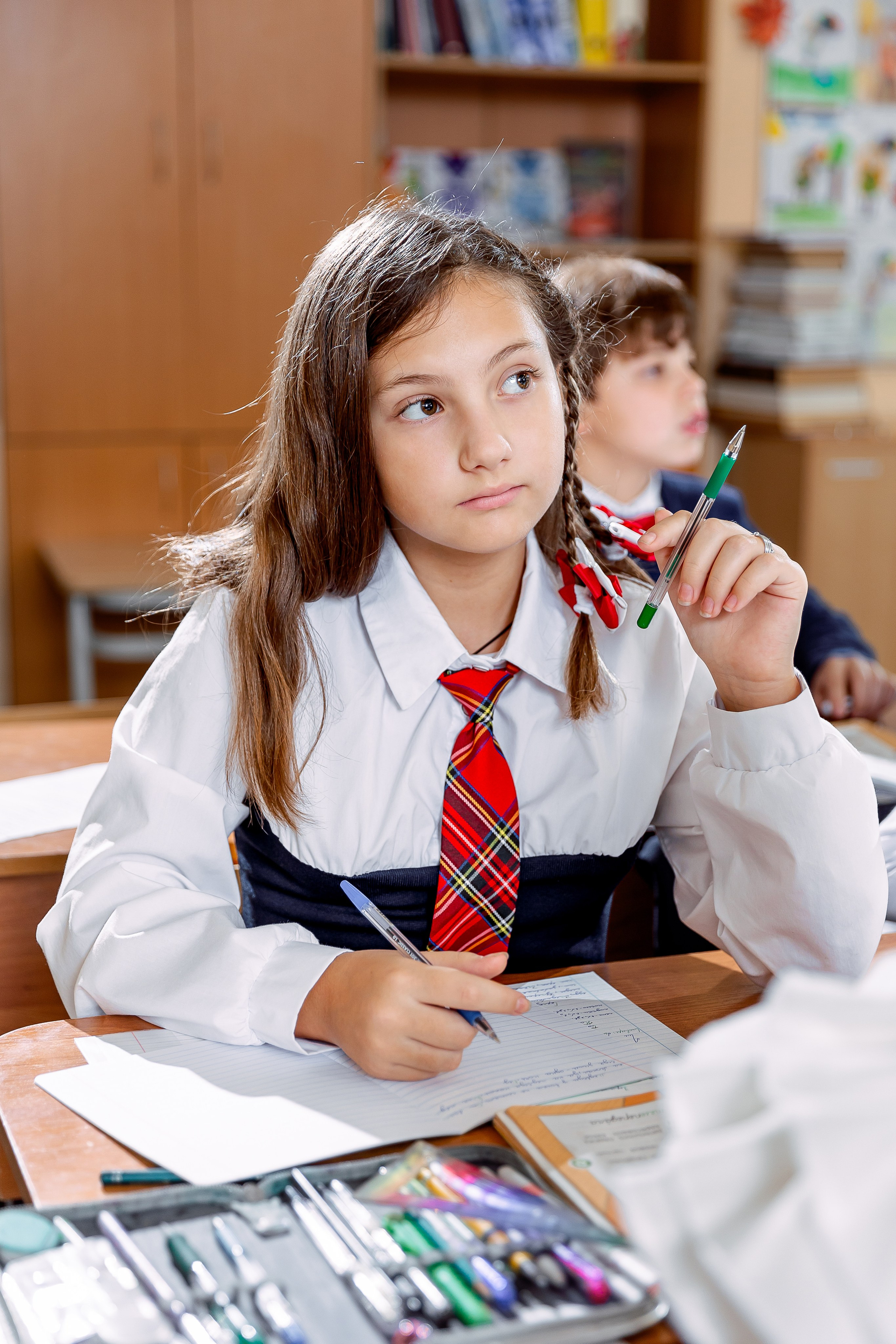 Репортаж на уроках. Семейный и детский фотограф Комина Елена, Власиха, Одинцово