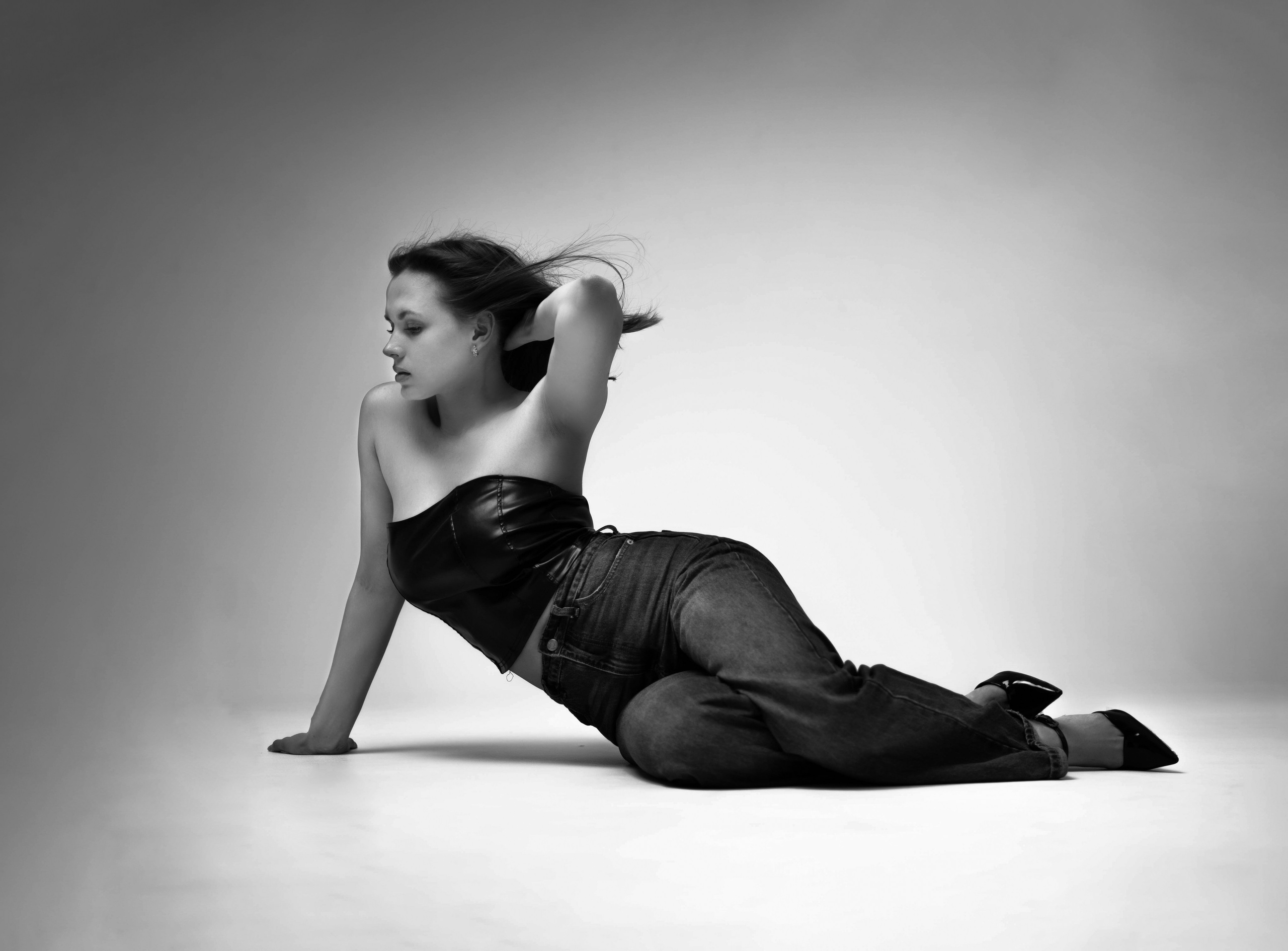 Фотосессия на циклораме. Fotograf Elena Ermolaeva