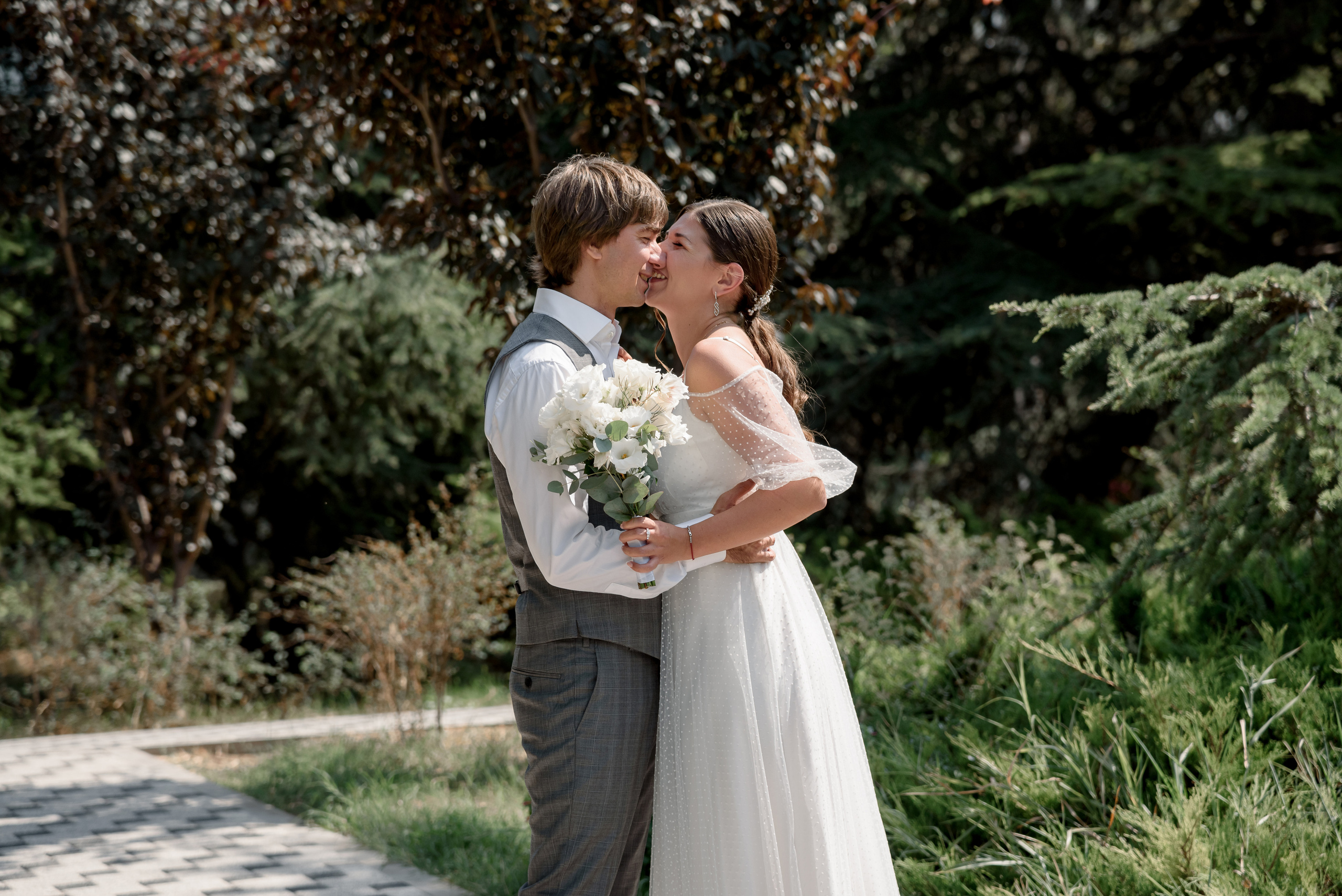 Сергей и Юля. Закат в Балаклаве. Свадебный фотограф Анна Хочева