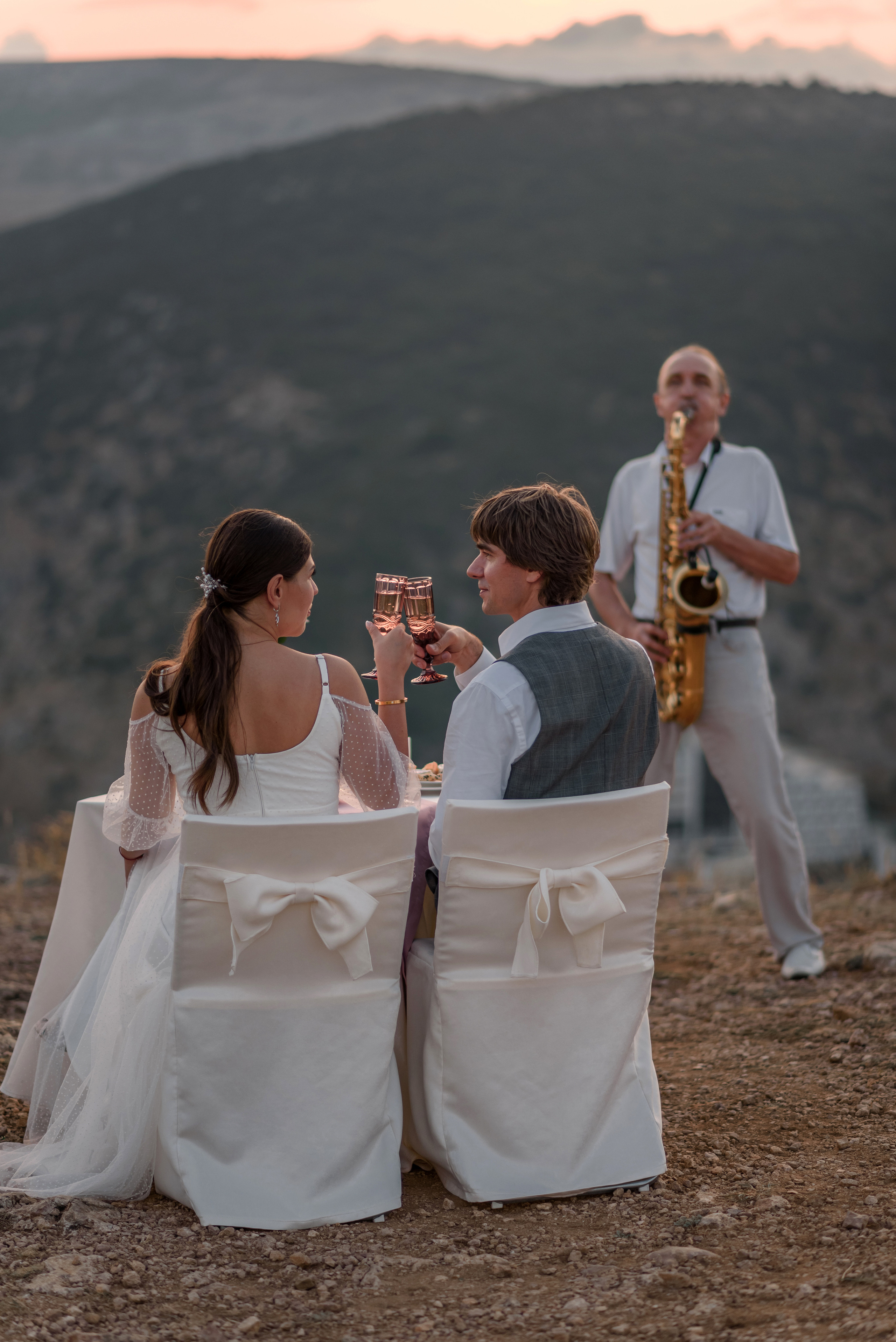 Сергей и Юля. Закат в Балаклаве. Свадебный фотограф Анна Хочева