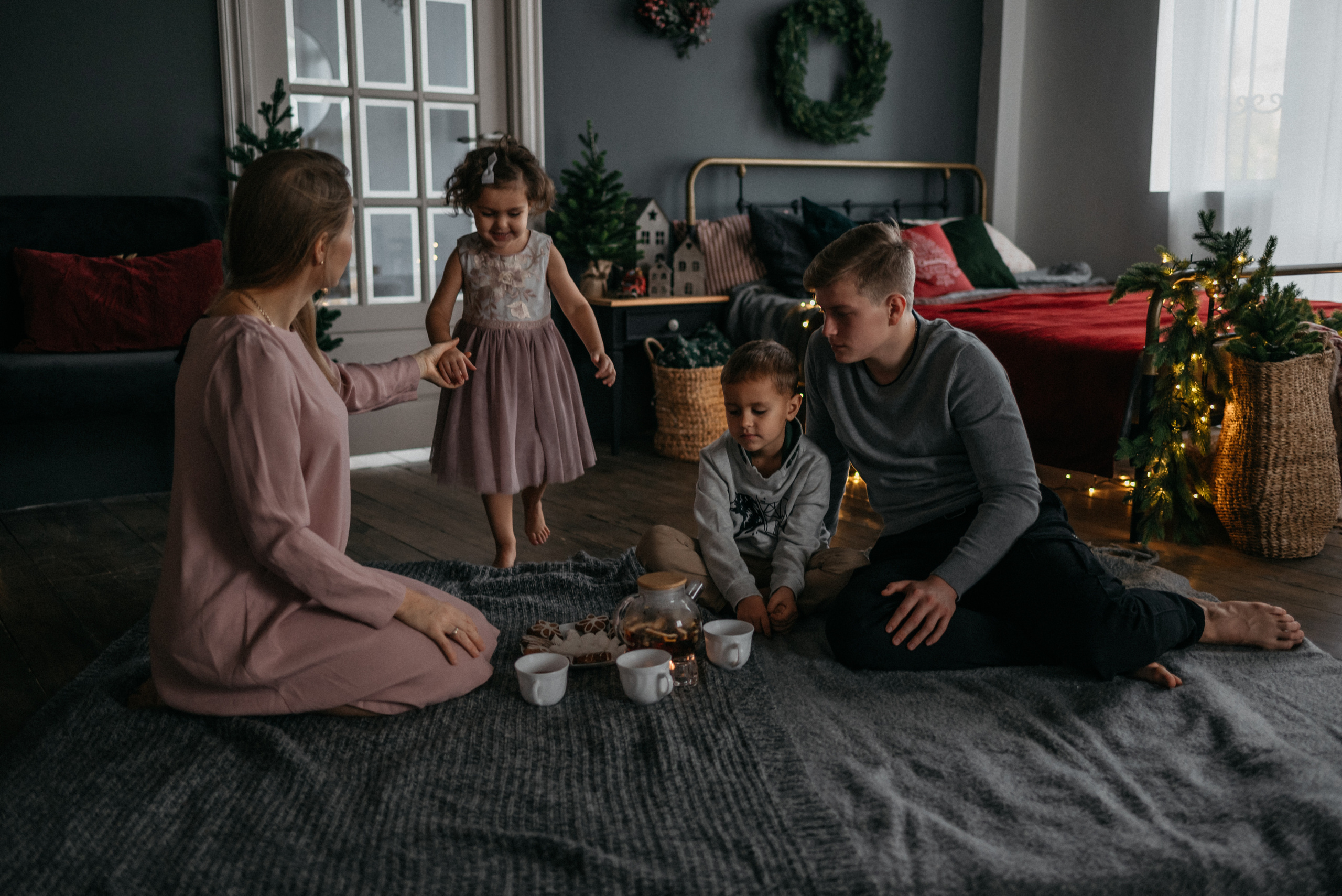 Семейная новогодняя история. Свадебный фотограф Анна Хочева