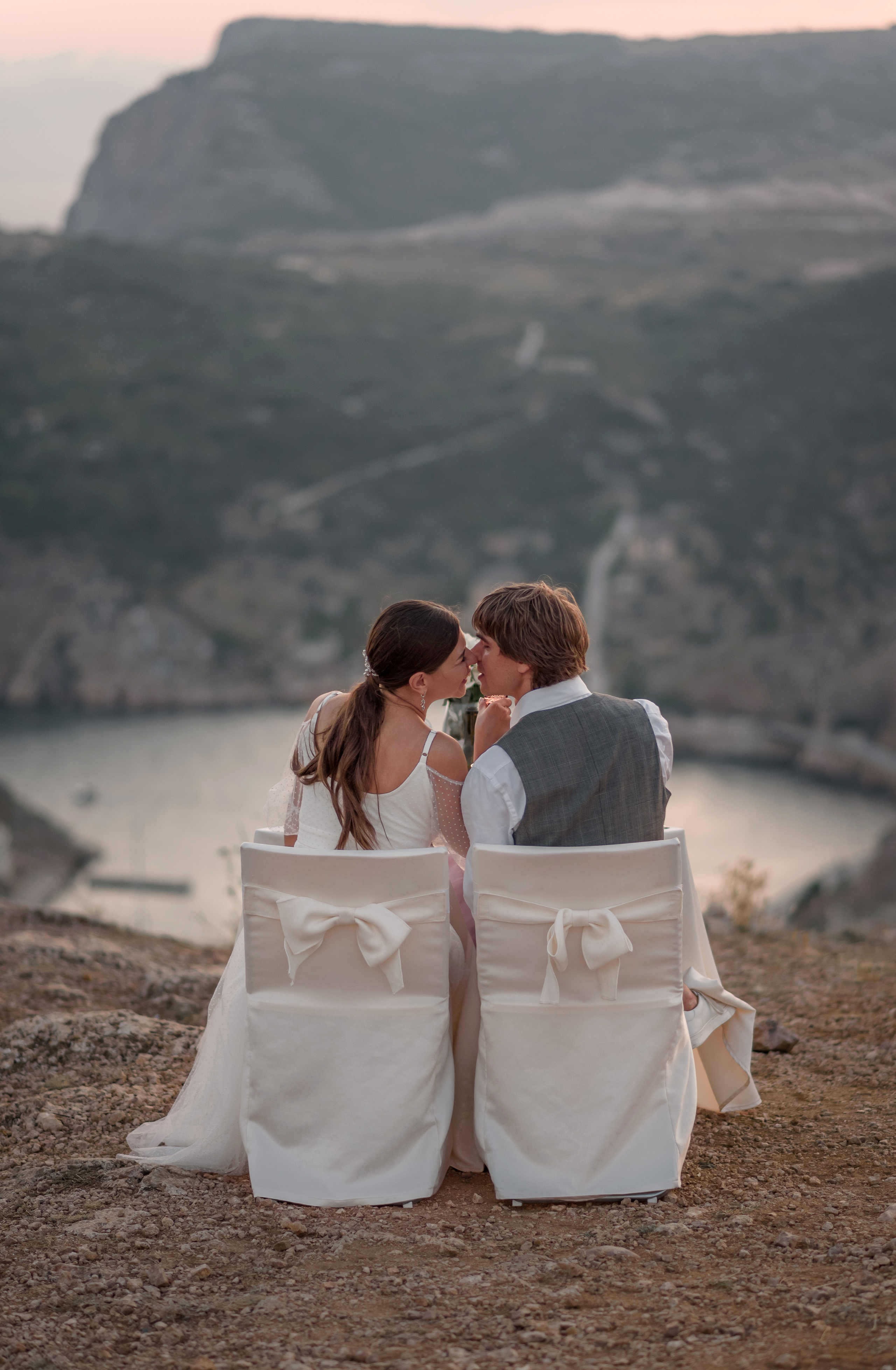 Сергей и Юля. Закат в Балаклаве. Свадебный фотограф Анна Хочева