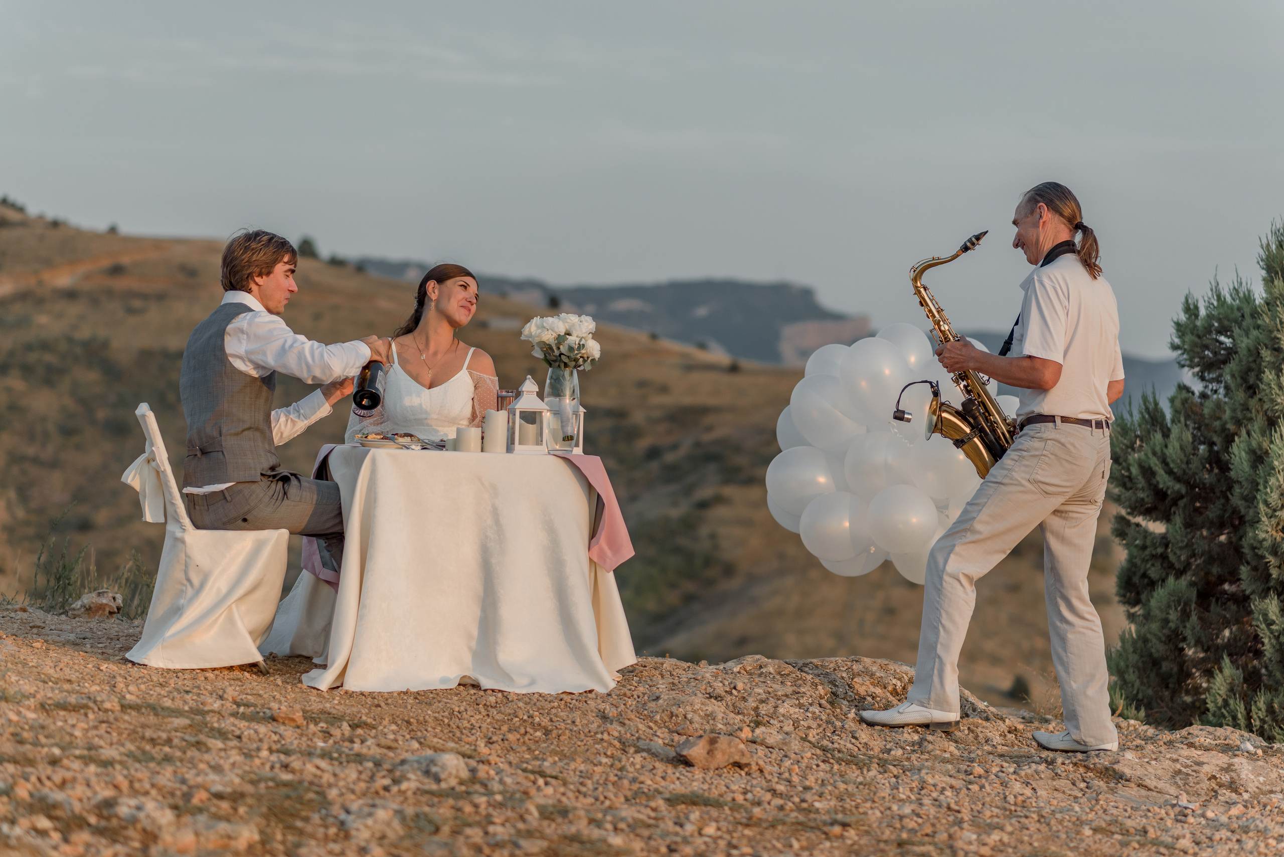 Сергей и Юля. Закат в Балаклаве. Свадебный фотограф Анна Хочева