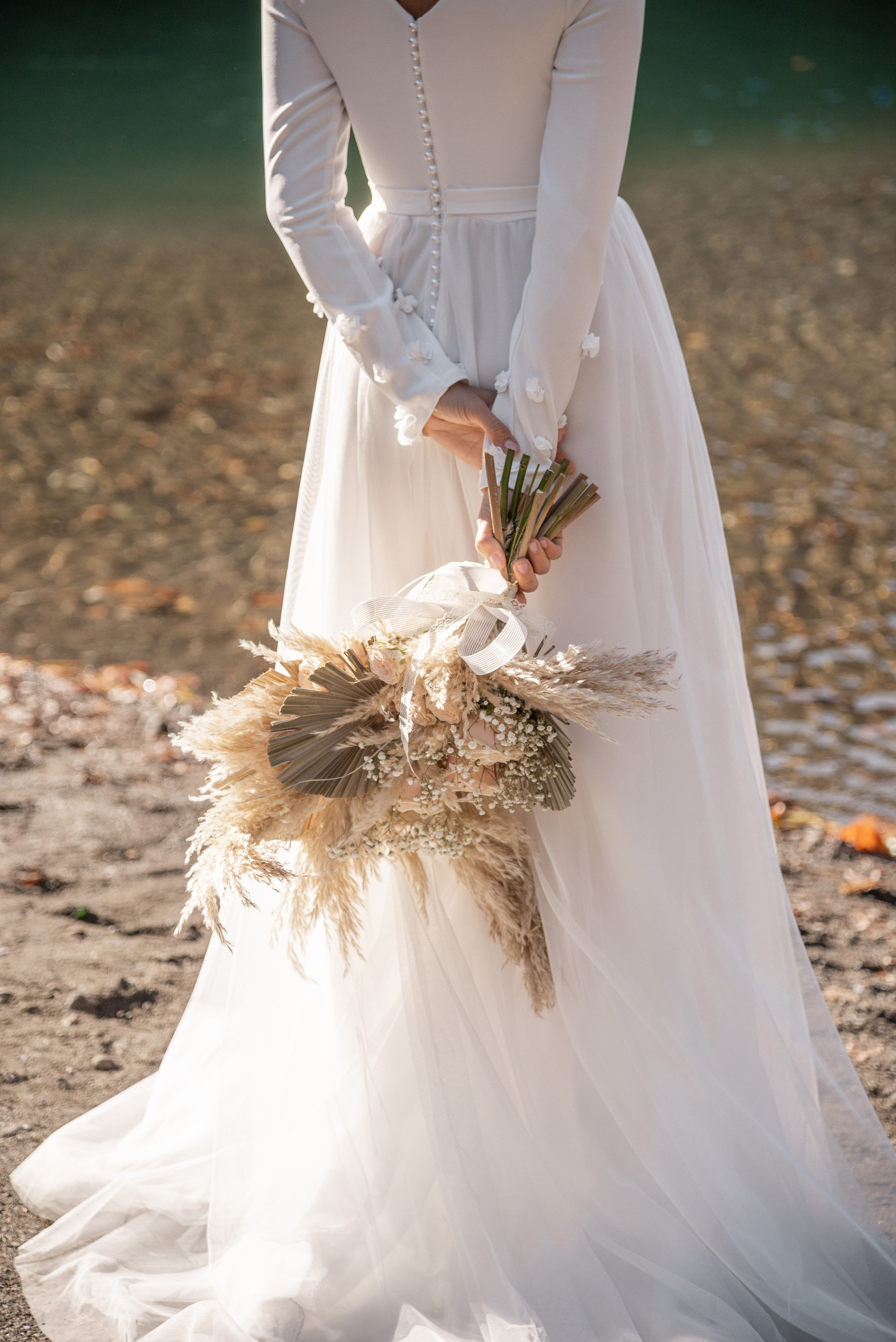 На озере в горах. Свадебный фотограф Анна Хочева