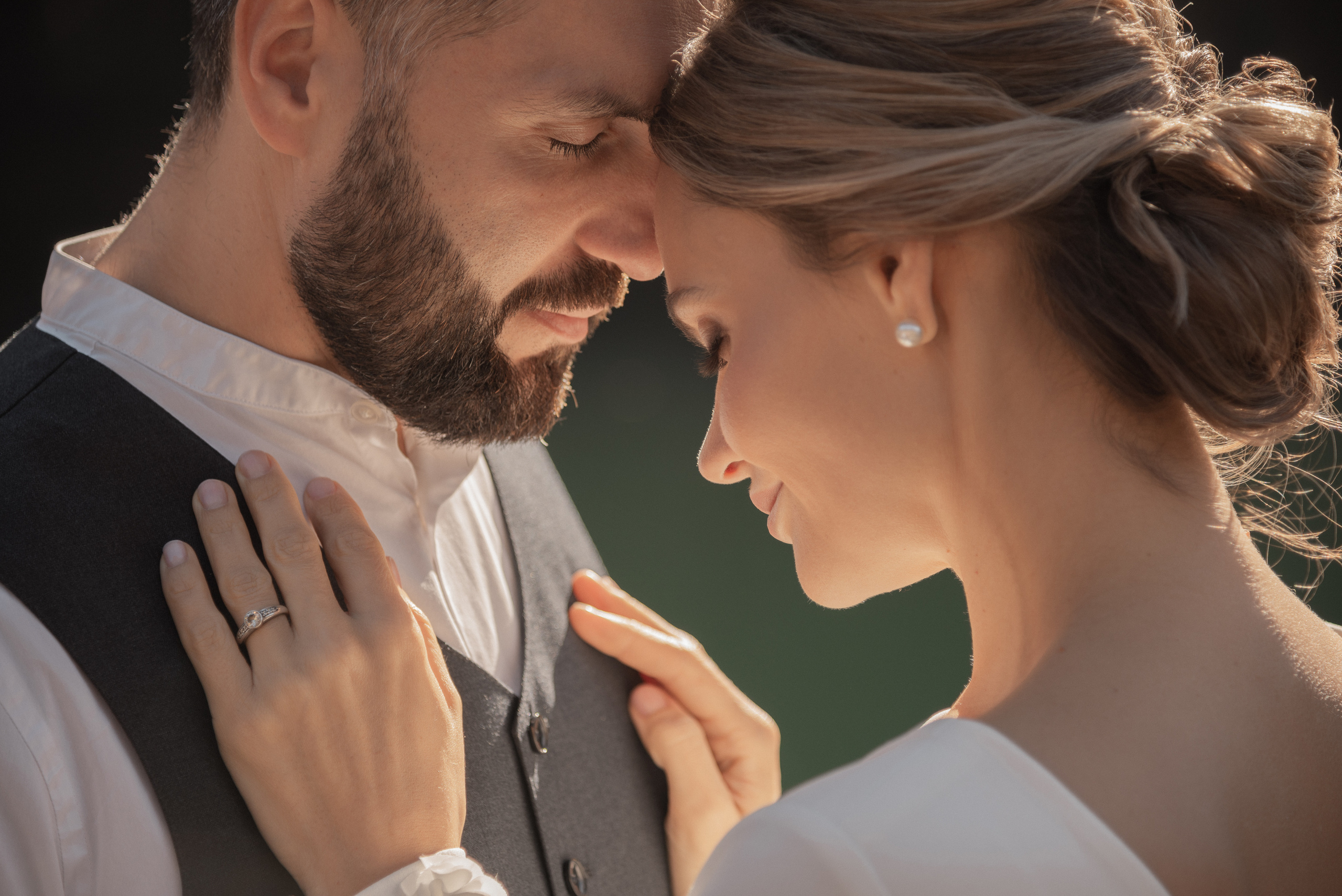 На озере в горах. Свадебный фотограф Анна Хочева