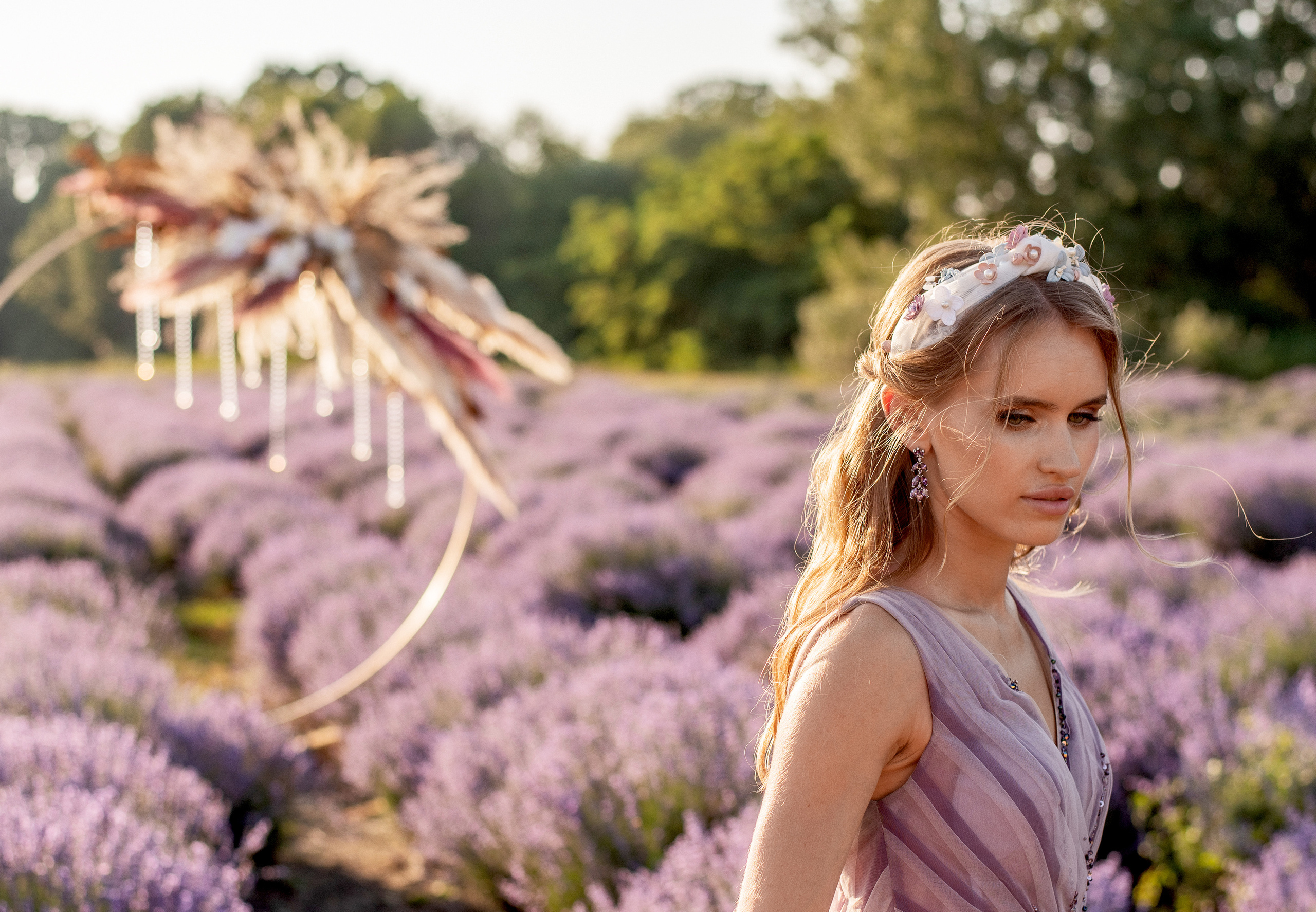 Лавандовое поле. Выездная церемония. Свадебный фотограф Анна Хочева