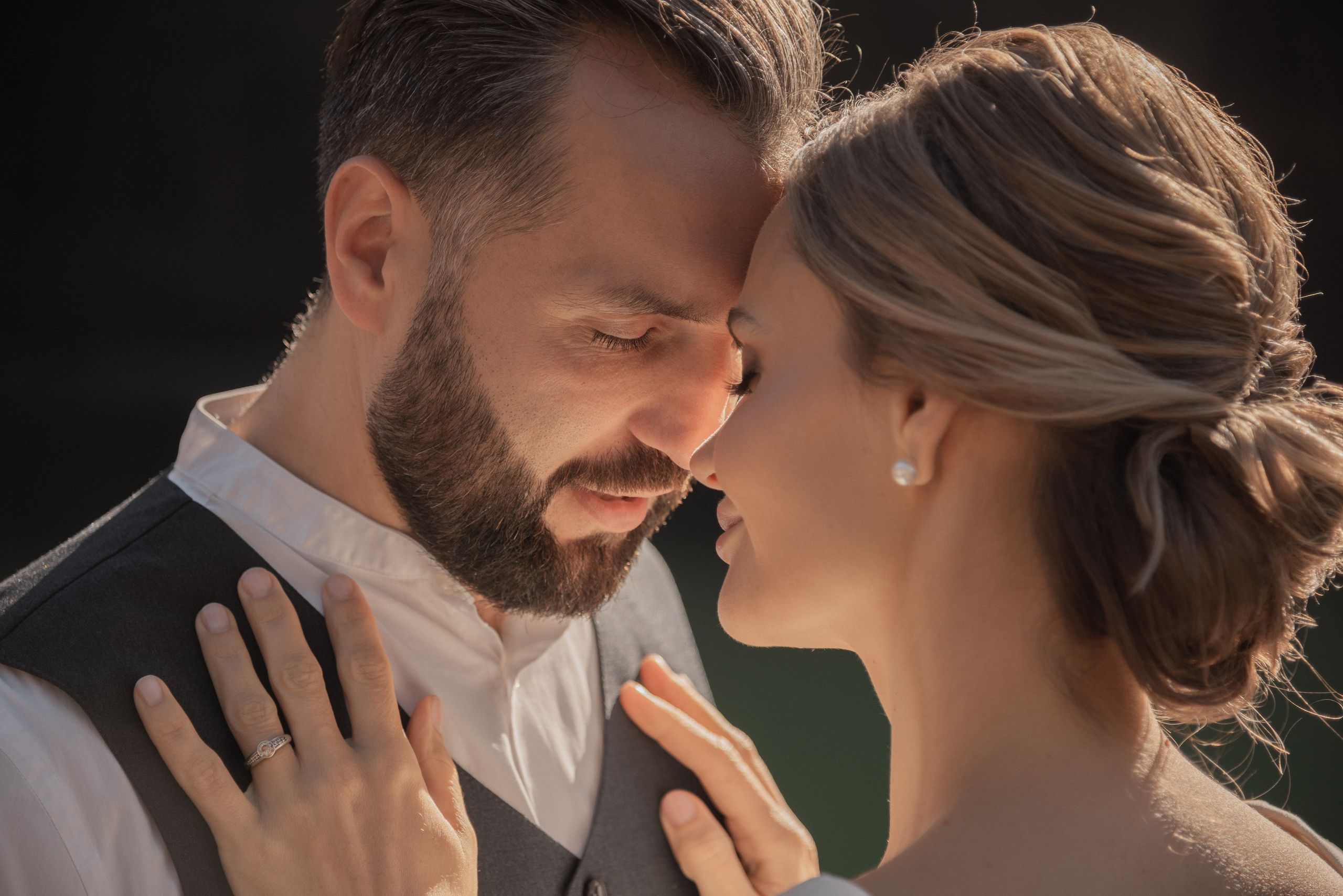На озере в горах. Свадебный фотограф Анна Хочева
