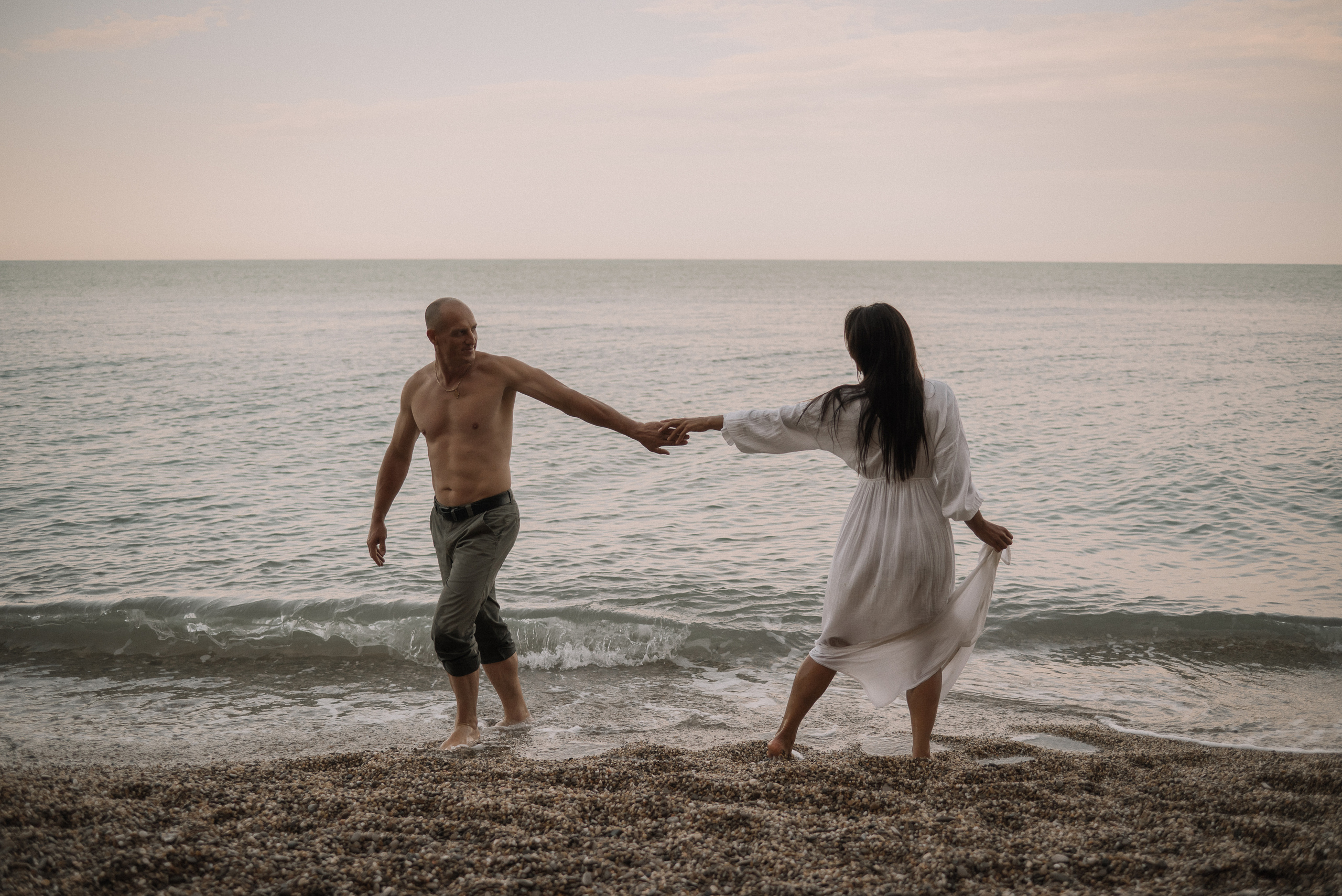 Море. Рассвет. Свадебный фотограф Анна Хочева