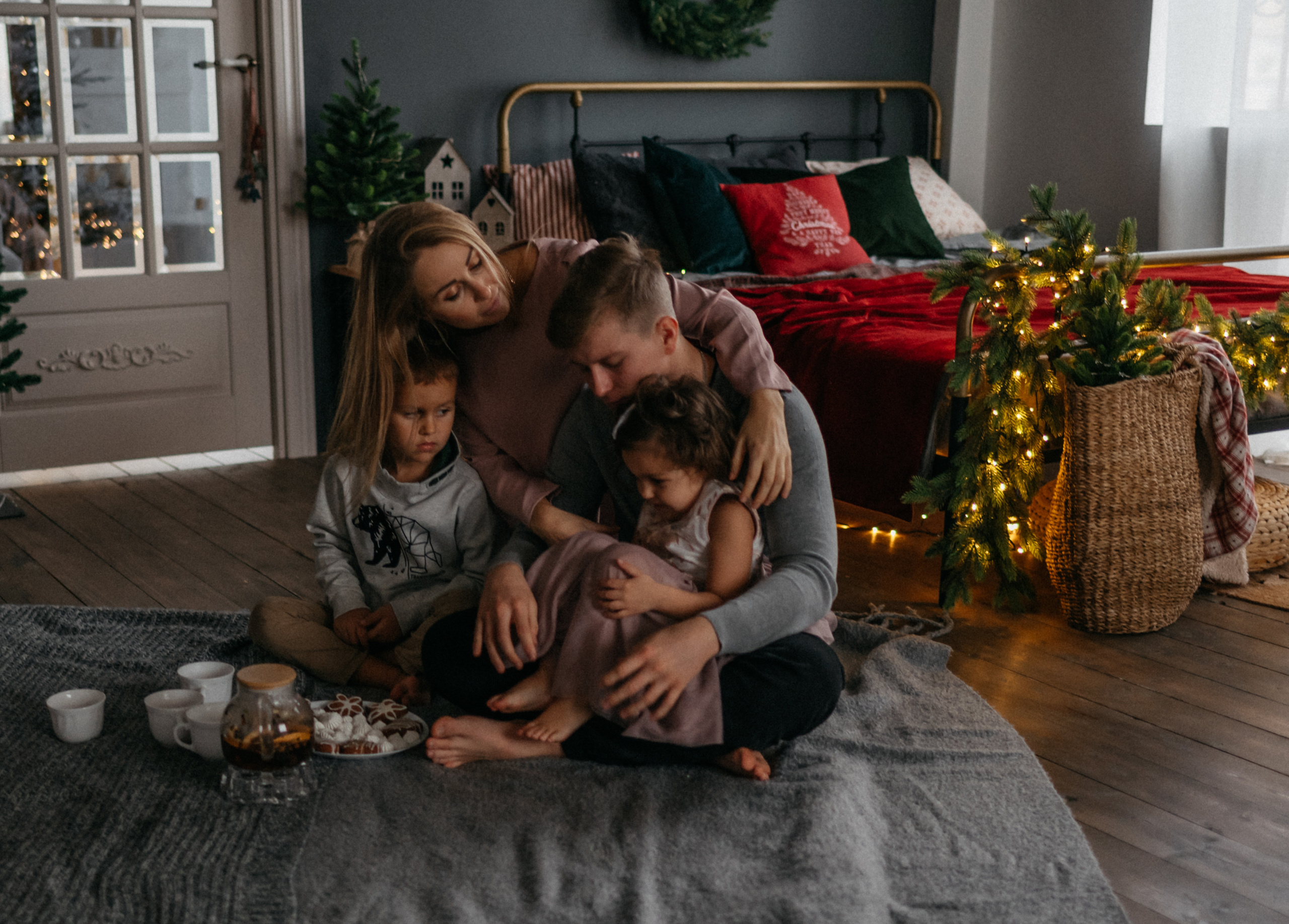 Семейная новогодняя история. Свадебный фотограф Анна Хочева