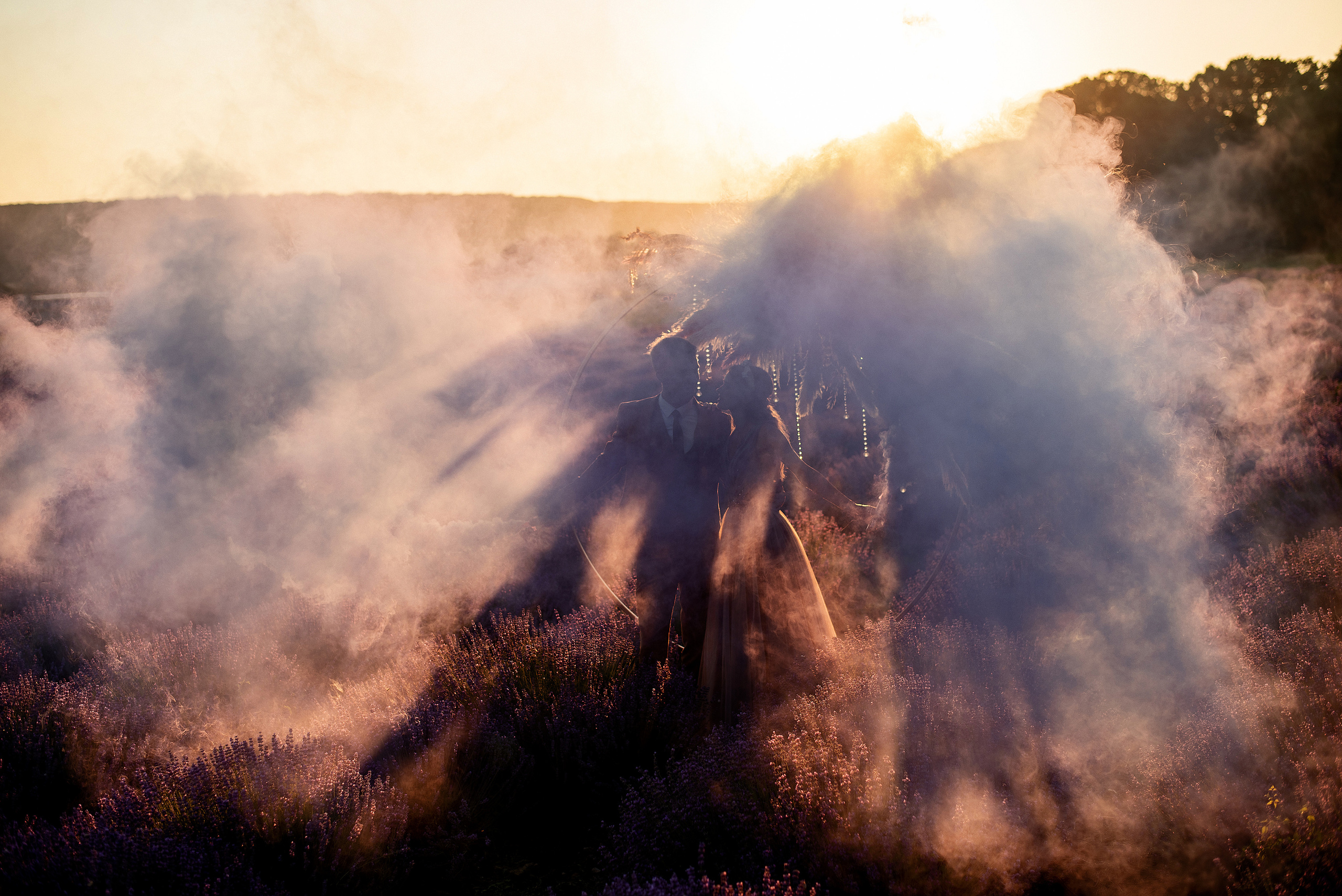 Лавандовое поле. Выездная церемония. Свадебный фотограф Анна Хочева
