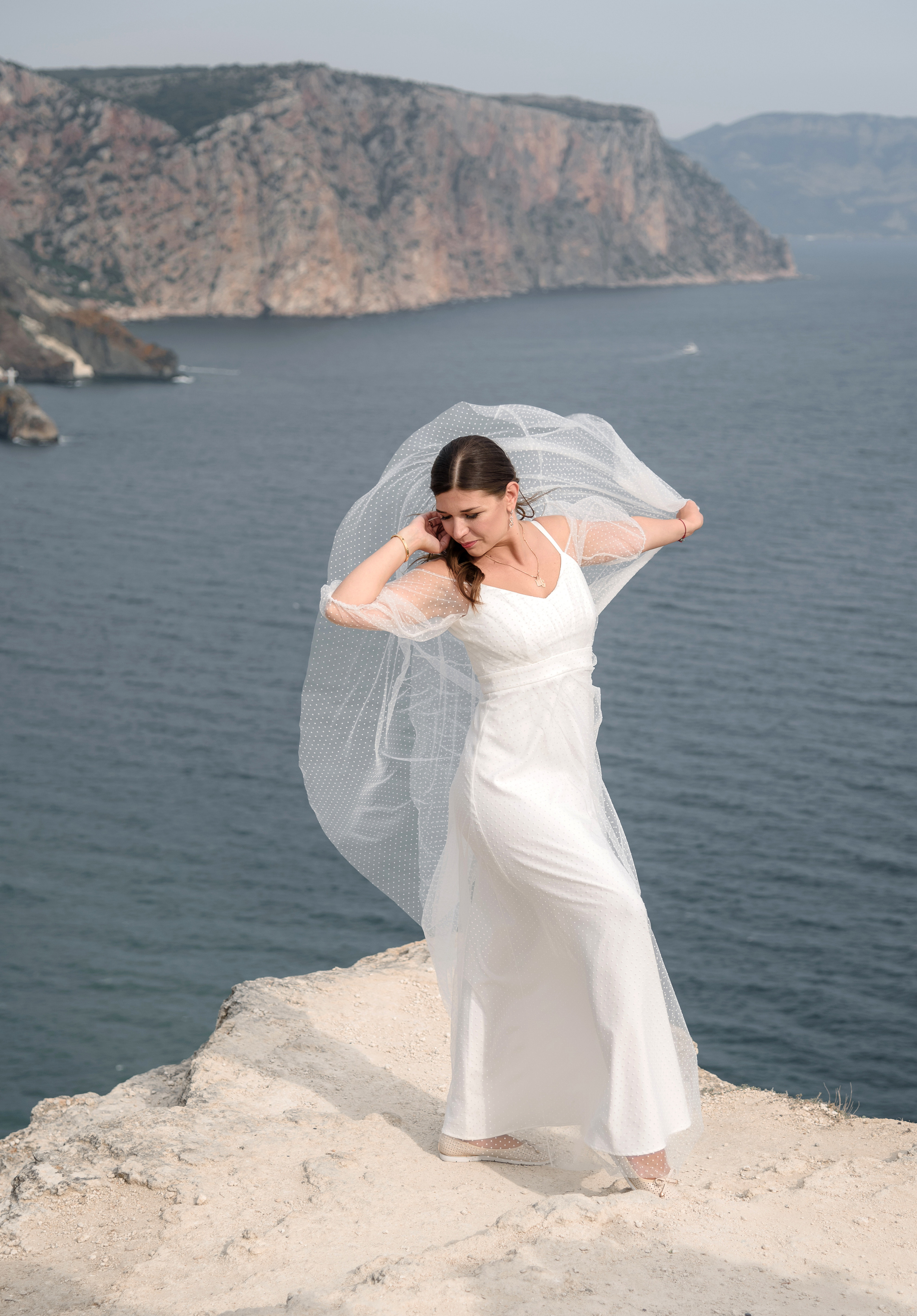 Сергей и Юля. Закат в Балаклаве. Свадебный фотограф Анна Хочева