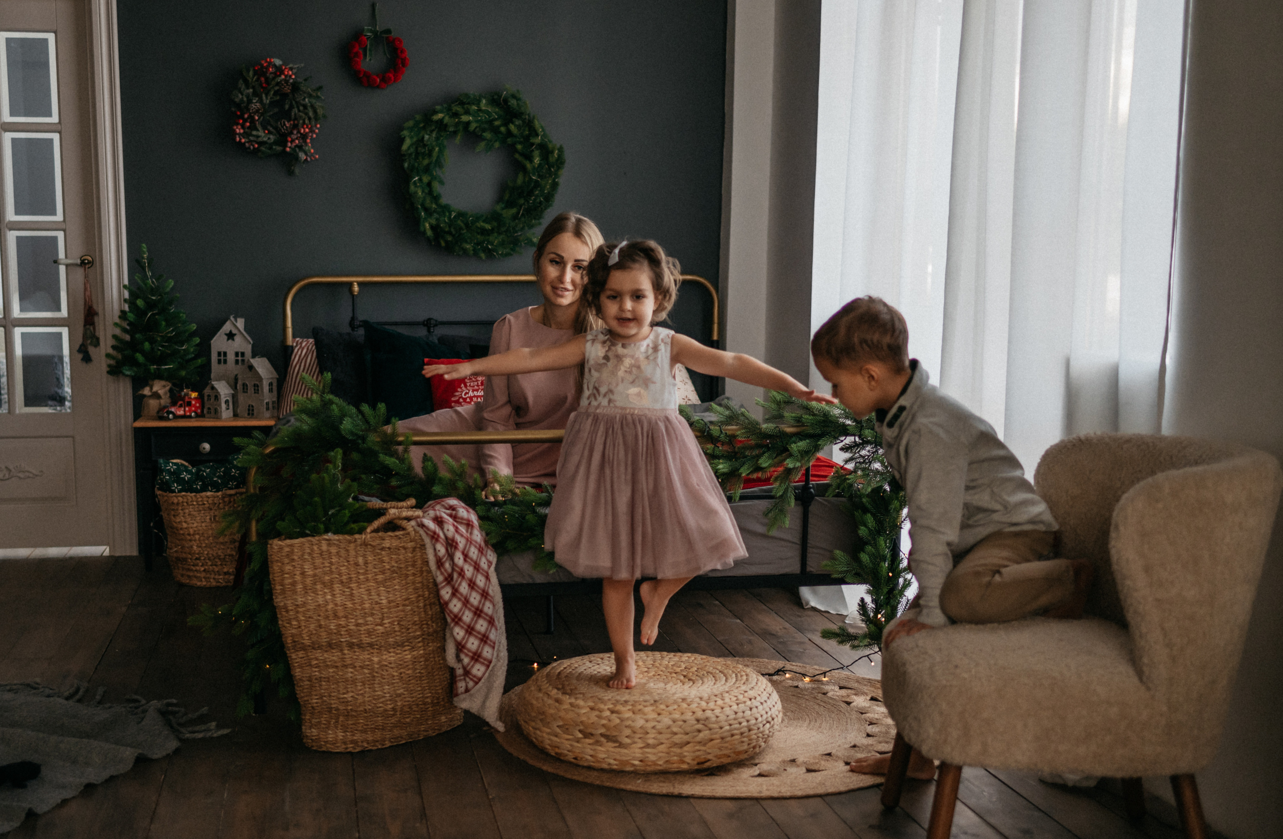 Семейная новогодняя история. Свадебный фотограф Анна Хочева