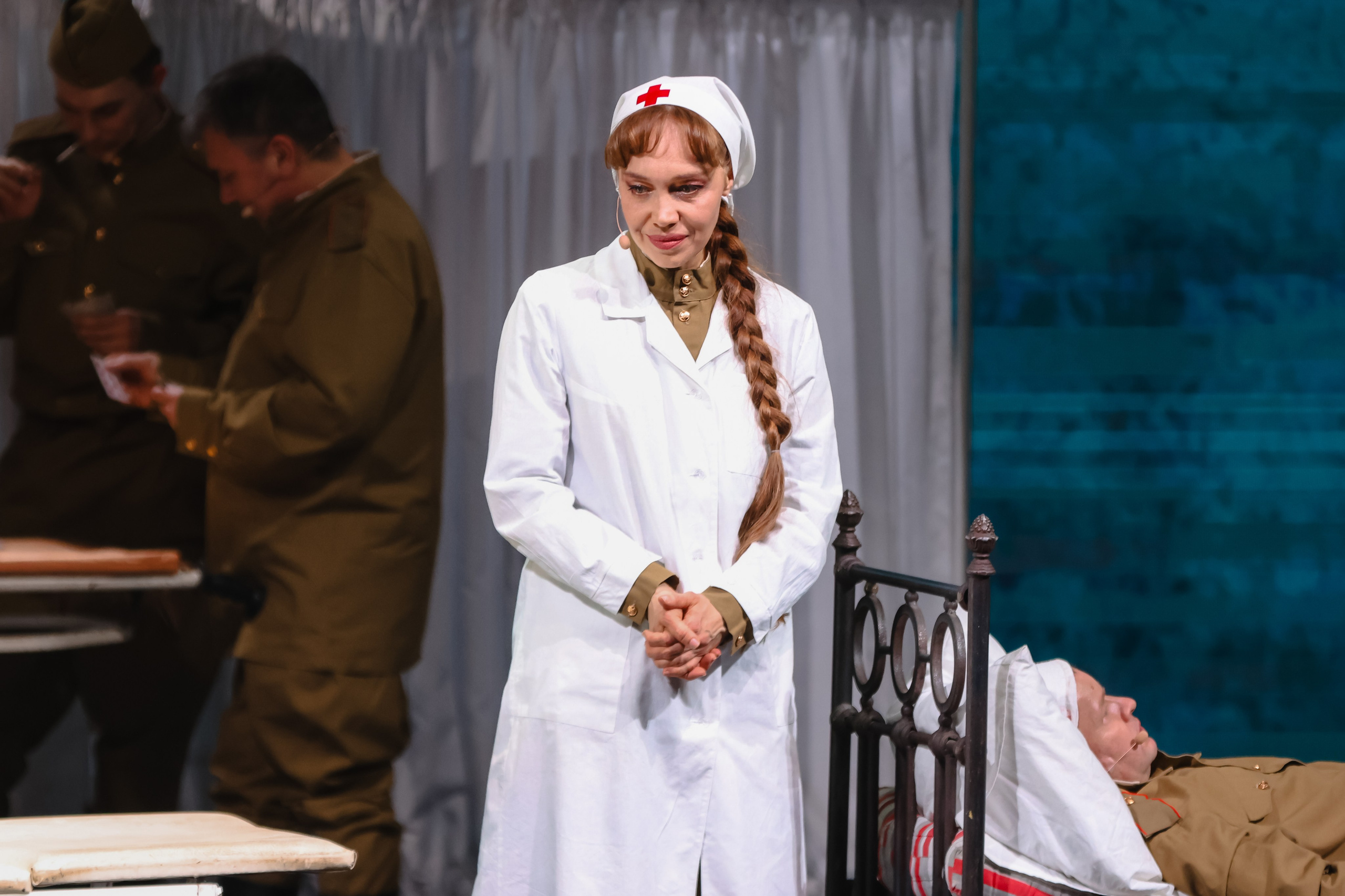 Василий Теркин, театр «Русская песня». Фотограф Ольга Махалова — Санкт-Петербург, Москва, Нижний Новгород