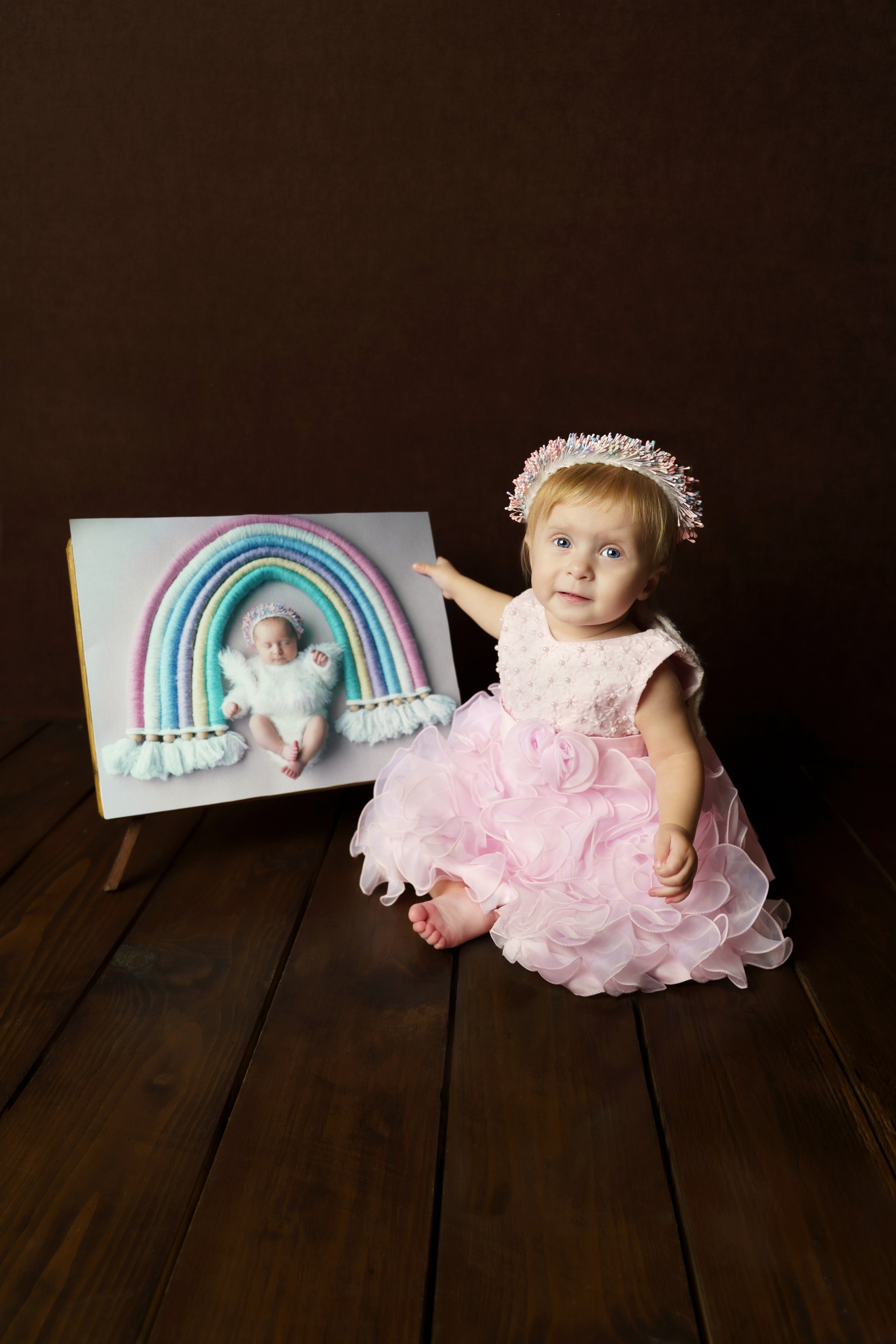 Фотосессия ГОДОВАСИЕ. Фотограф новорожденных, детей до года и беременных в Симферополе