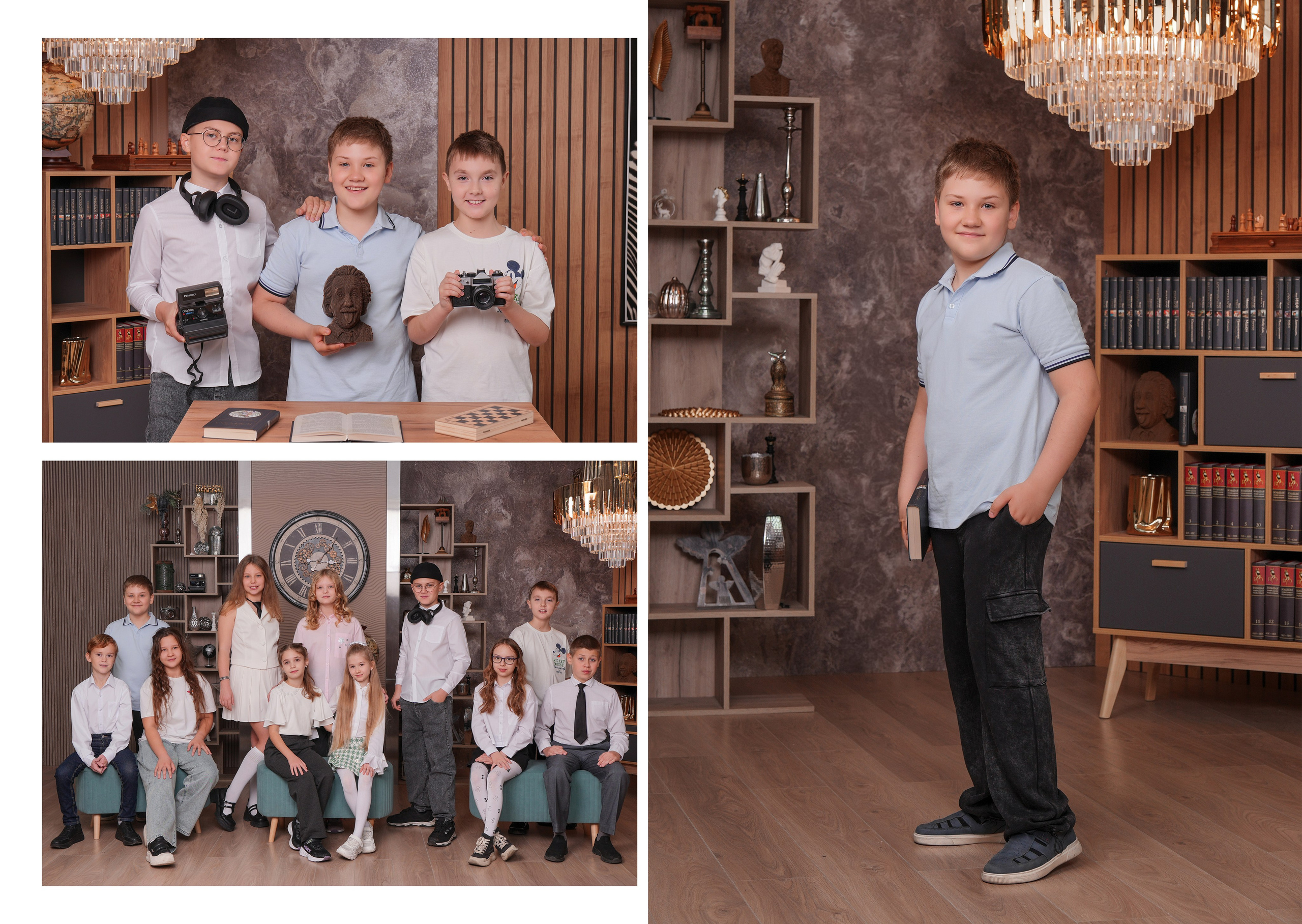 ЛИЦЕЙ 64 4 В. Красивый выпускной альбом в Краснодаре