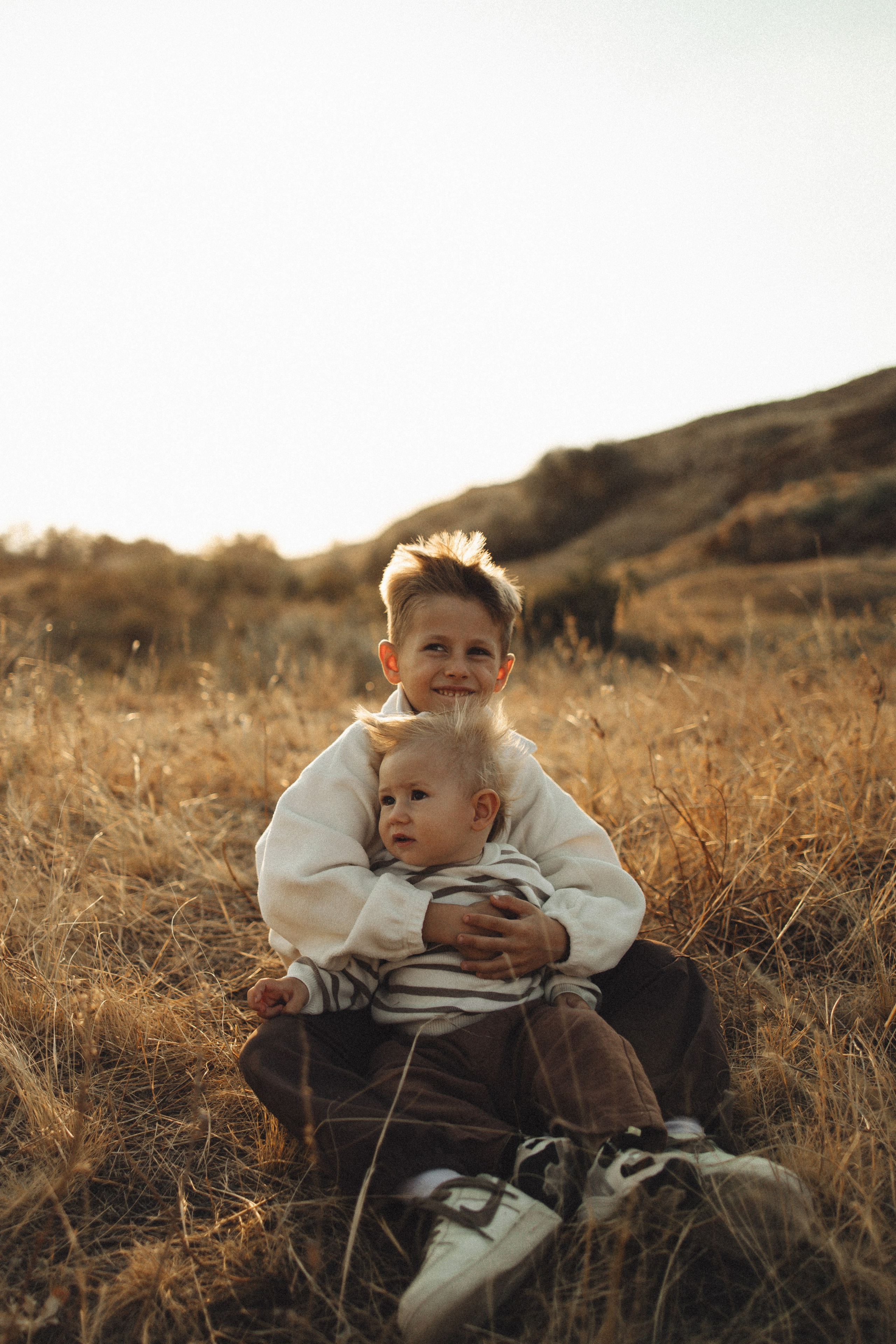 Семейная история, закат в Мержаново. Семейный и детский фотограф, таганрог, ростов-на-дону