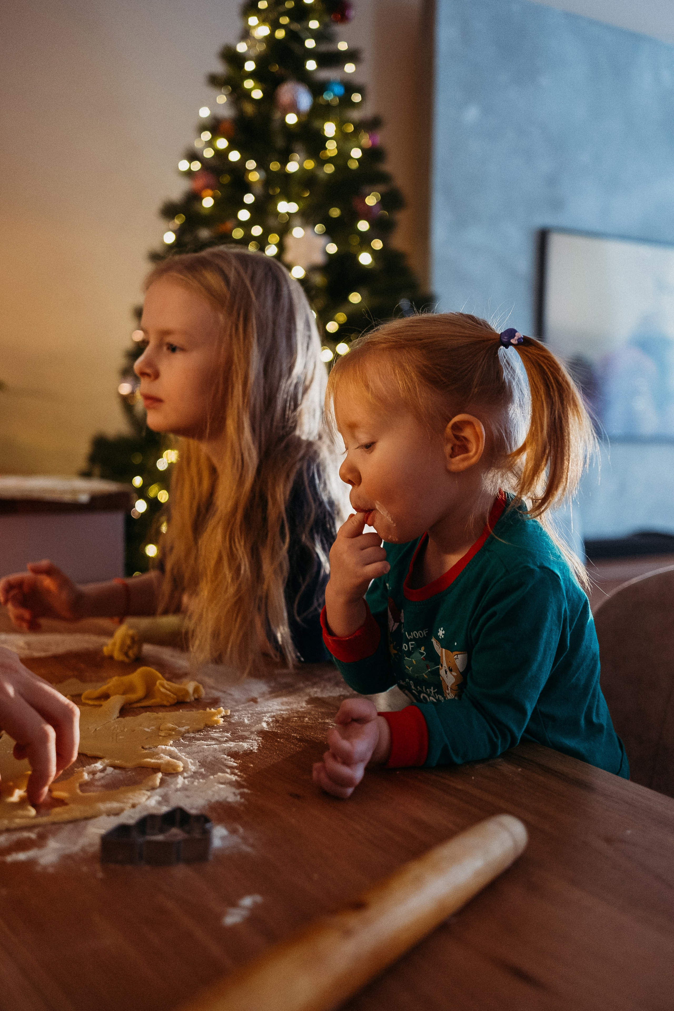 Новогодняя домашняя фотосессия. Семейный и детский фотограф в Санкт-Петербурге