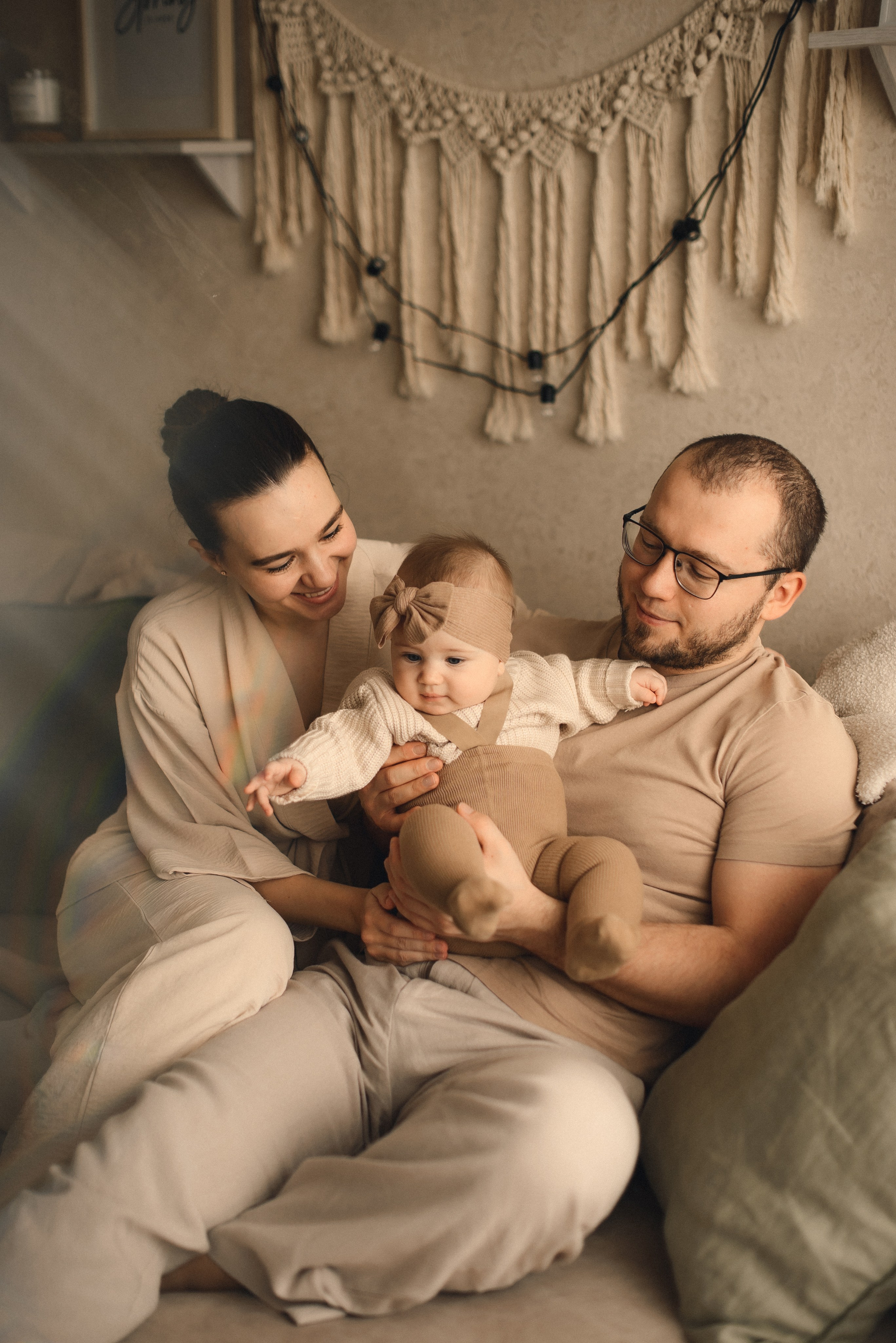 Первая фотосессия маленькой Яны. Семейный фотограф в г. Ставрополь, Сорокина Мария