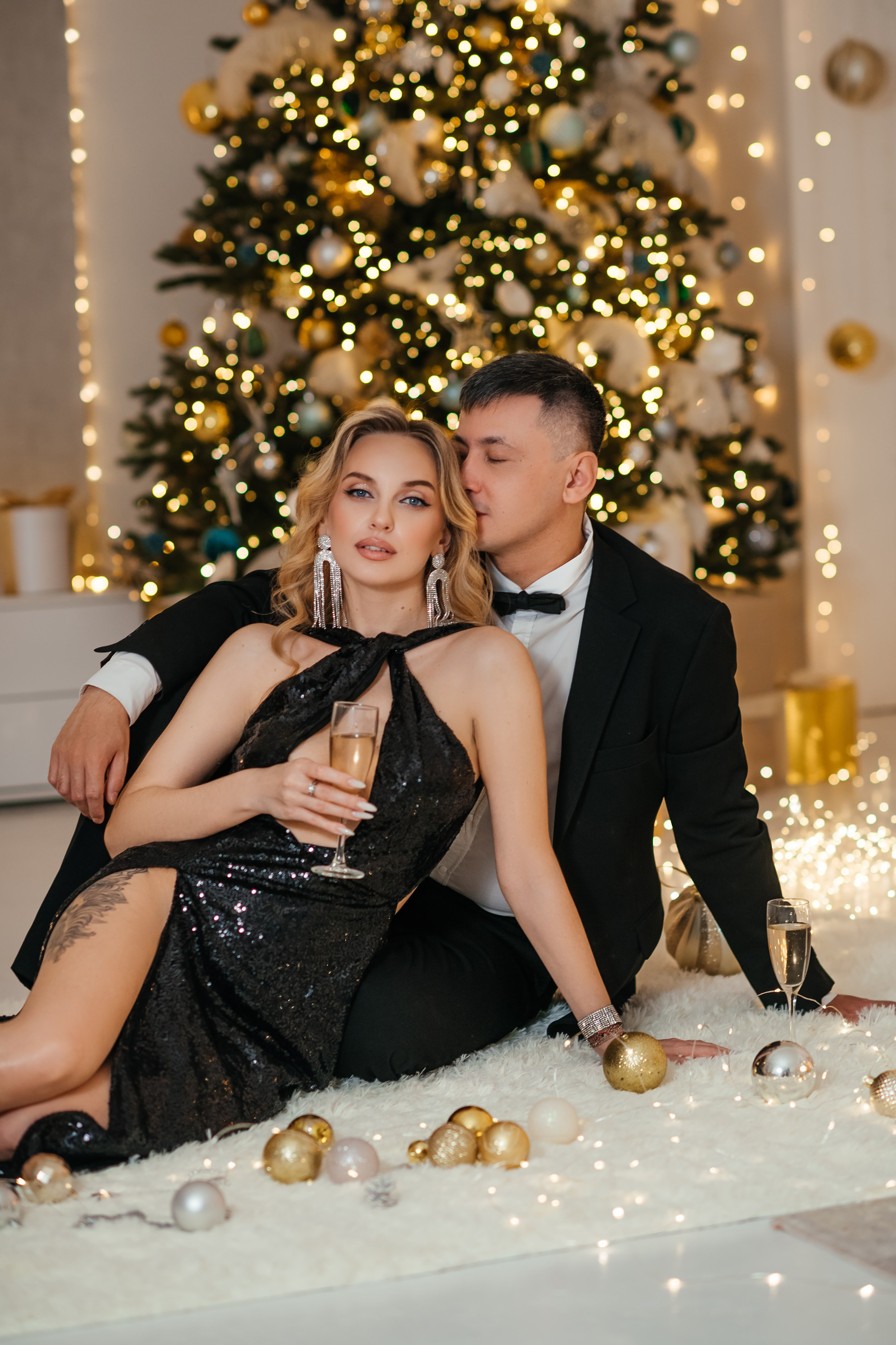 Новогодняя сьемка. Фотограф Анна Качан