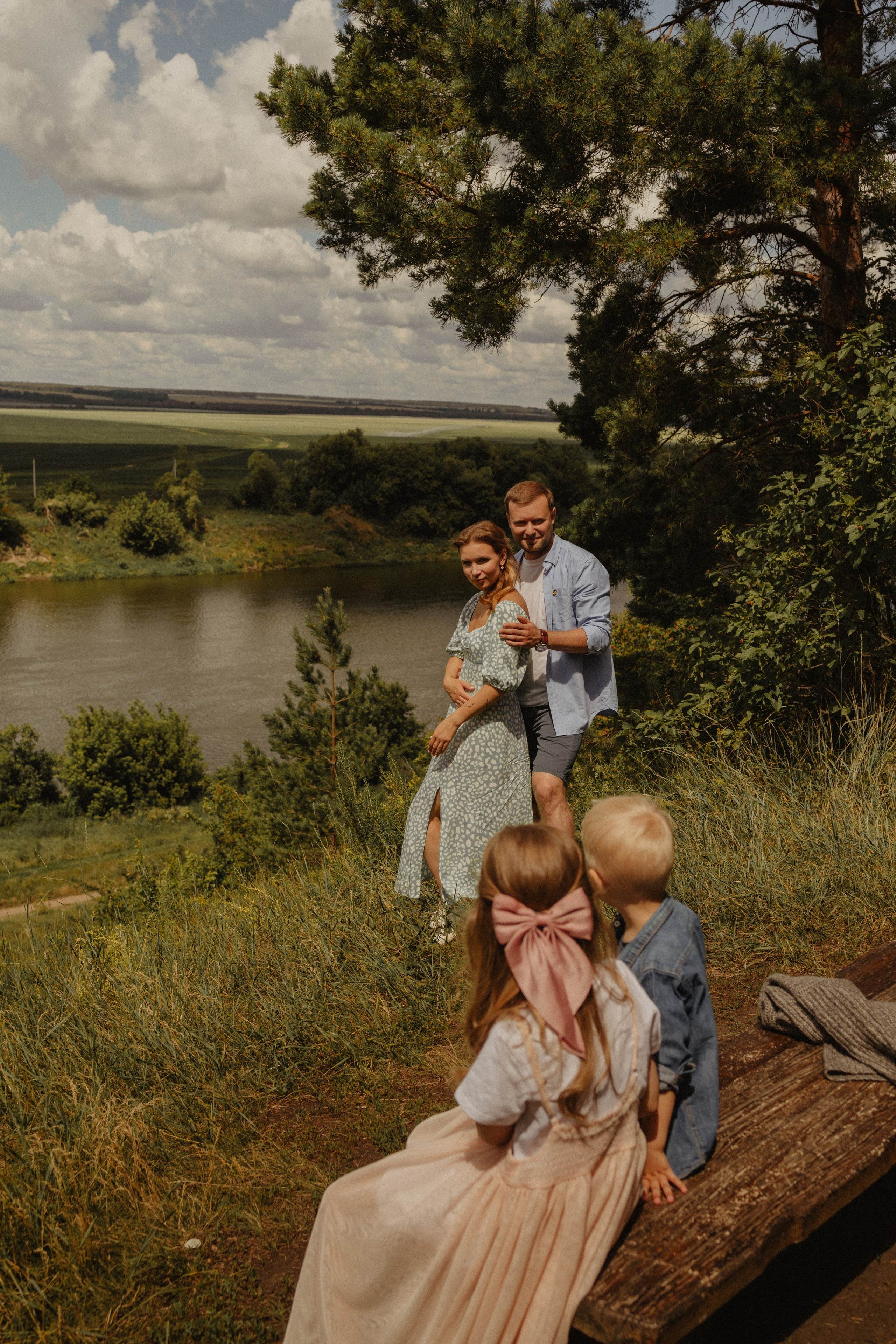 В Донском лесу. Семейный лайфстайл фотограф в г. Липецк