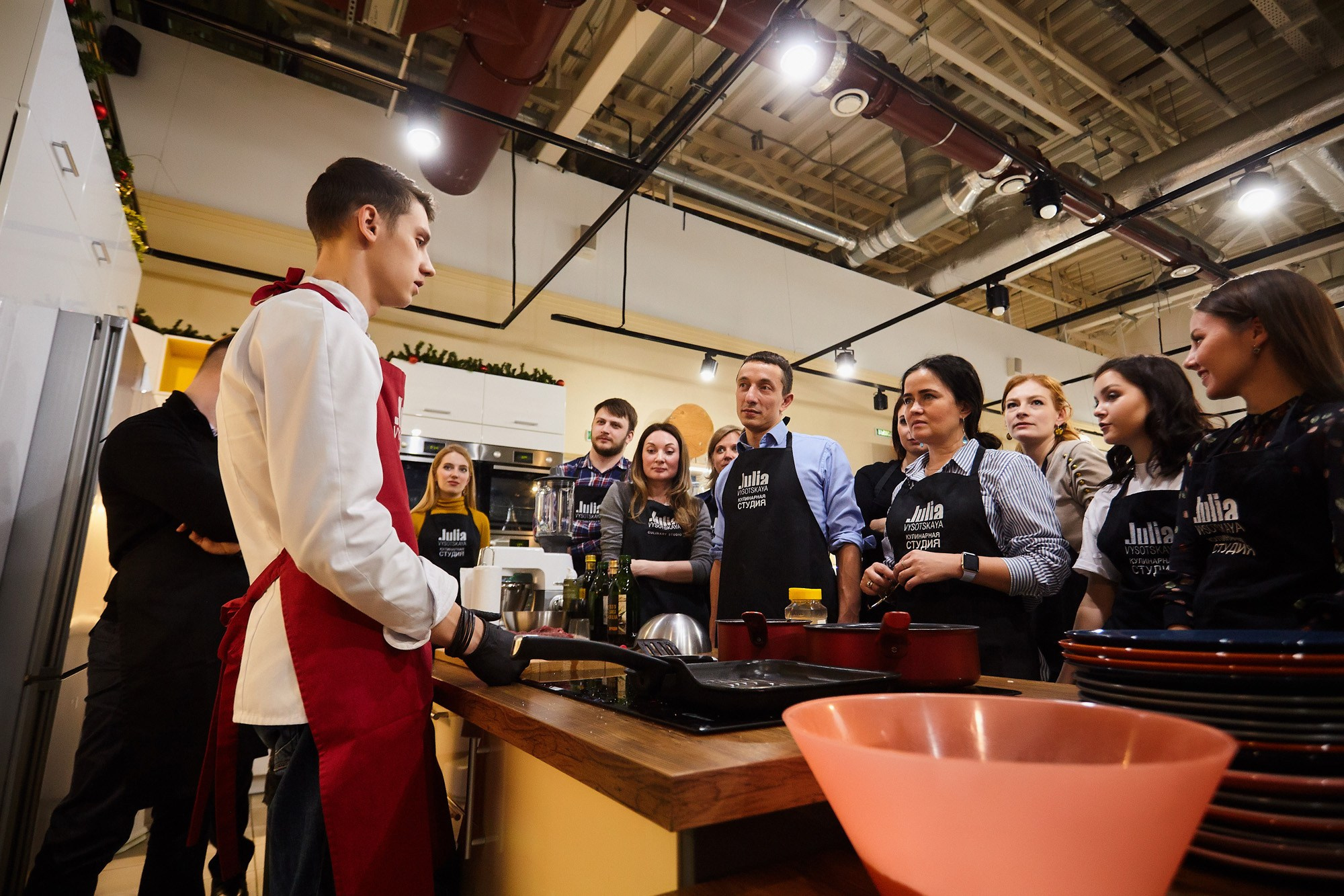 Кулинарный тимбилдинг. Профессиональный портретный фотограф в Москве Владимир Глаголев