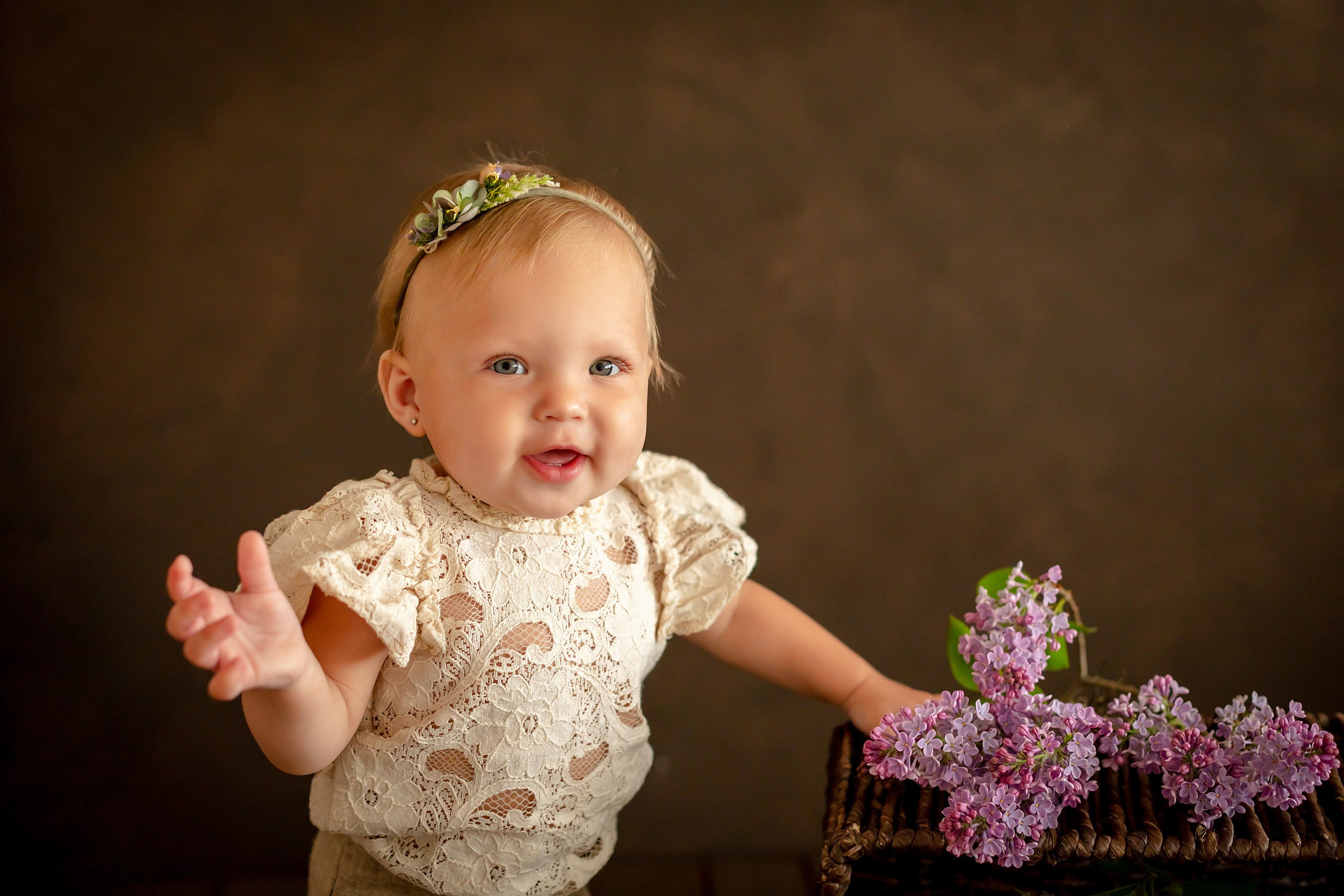 Малыши до года. Фотограф новорожденных в Тюмени