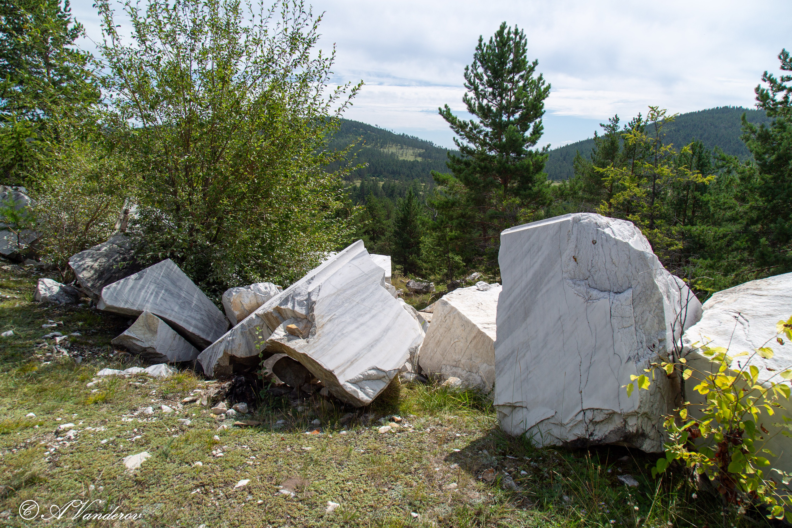 Мраморный карьер. Фотограф Омск | Александр Вандеров