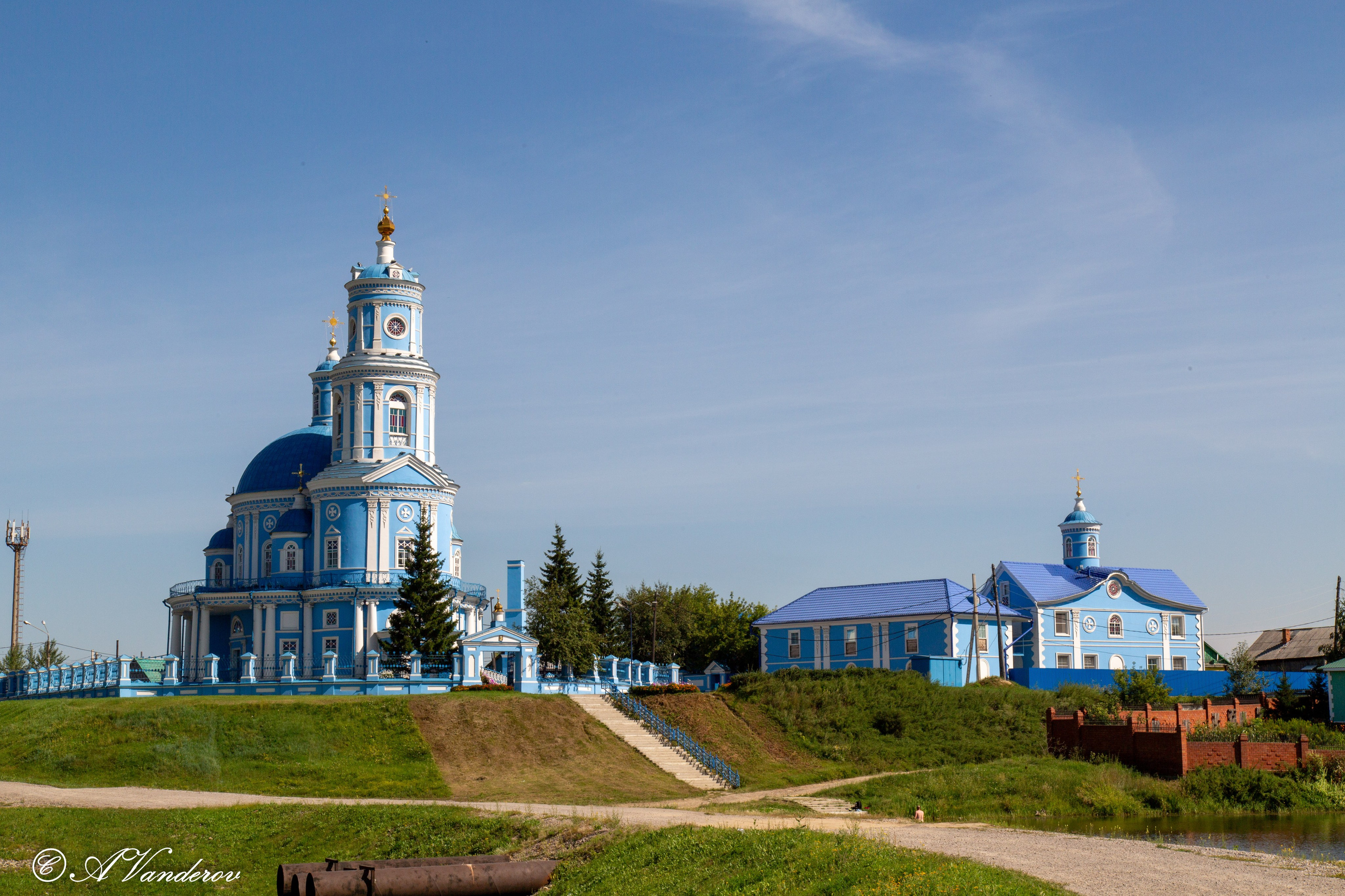 Храм Казанской иконы Божией Матери Тельма. Фотограф Омск | Александр Вандеров