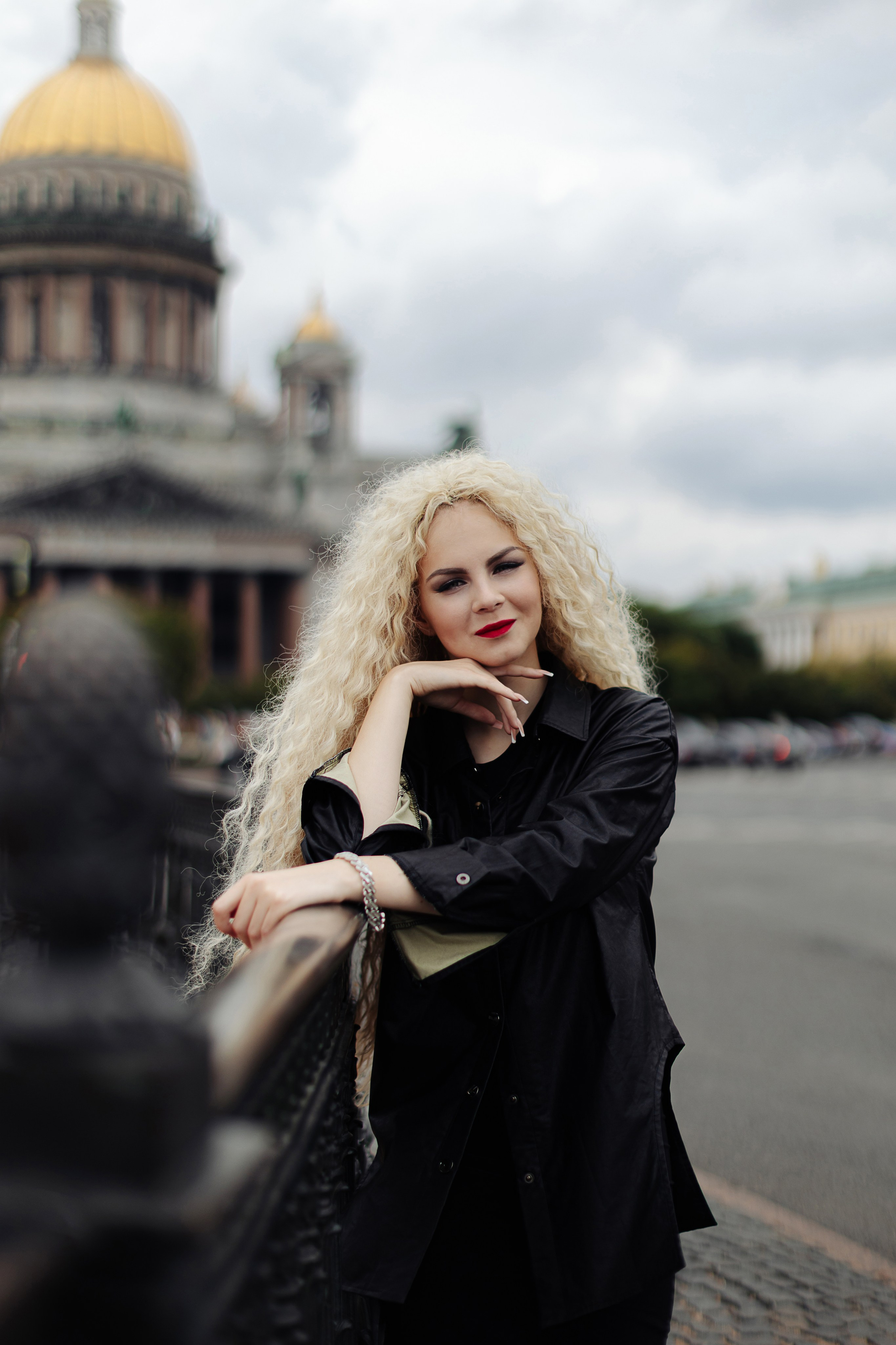 Фотосъемка в центре СПб классический городской портрет
