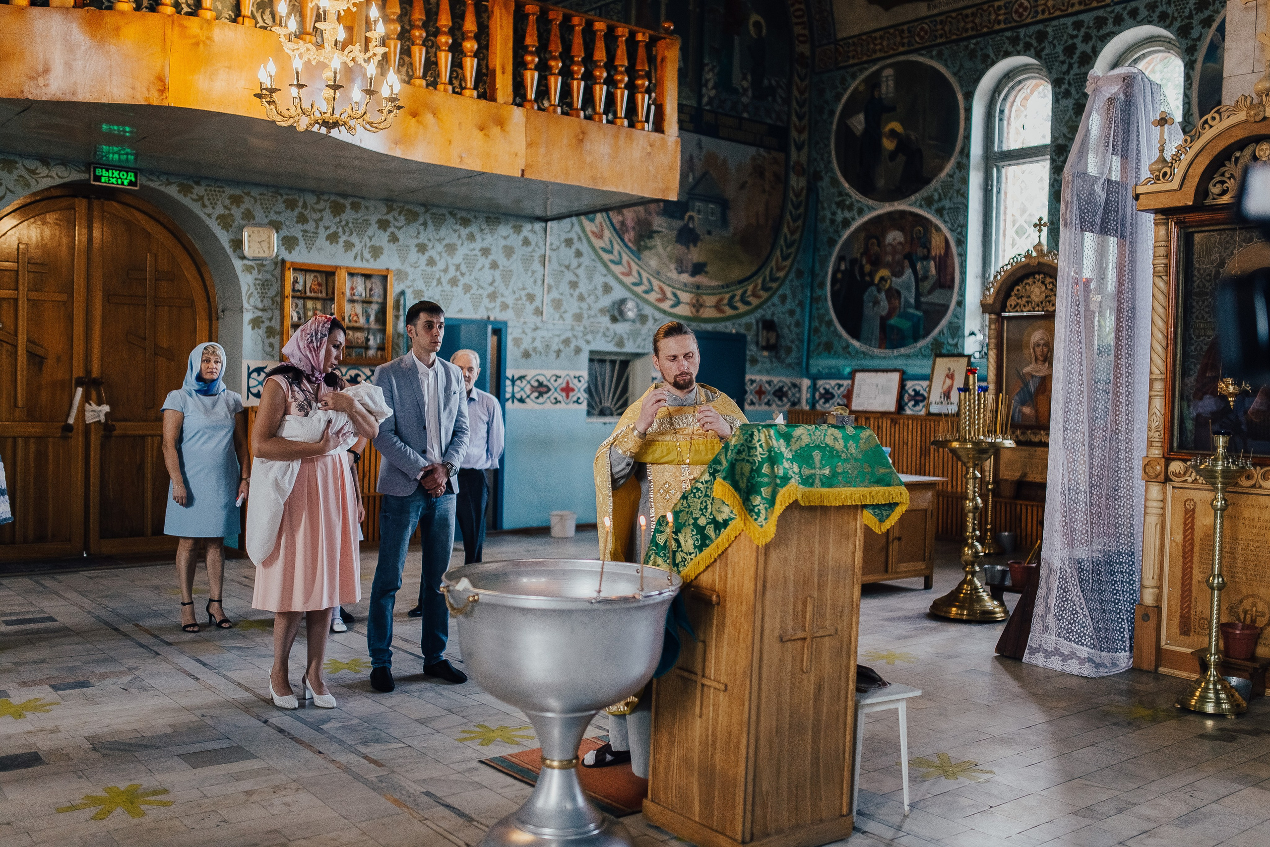 Таинство Крещения. Свадебный и семейный фотограф Екатерина Бубнова