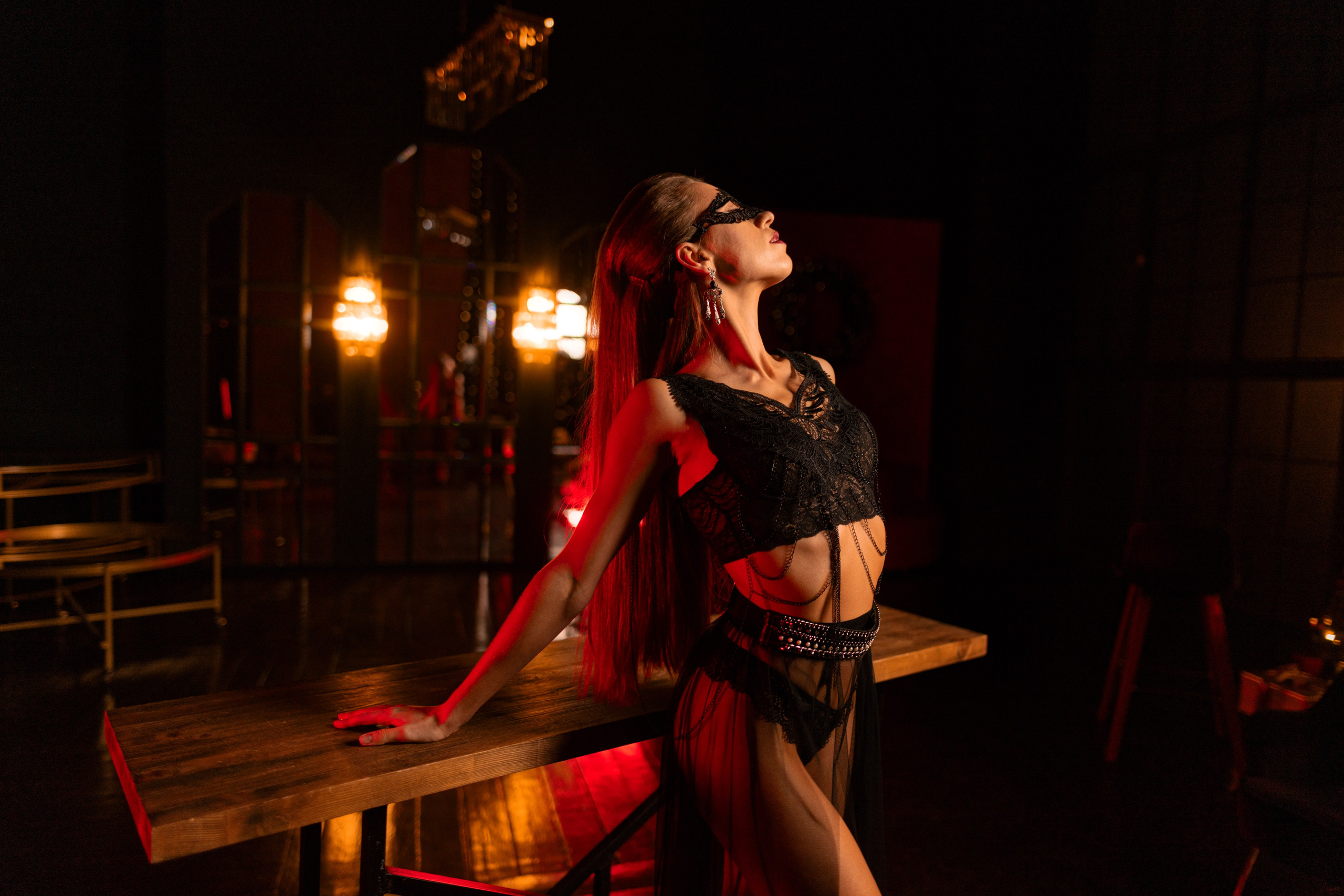 Студийная фотосессия в интерьере в Воронеже для Виктории