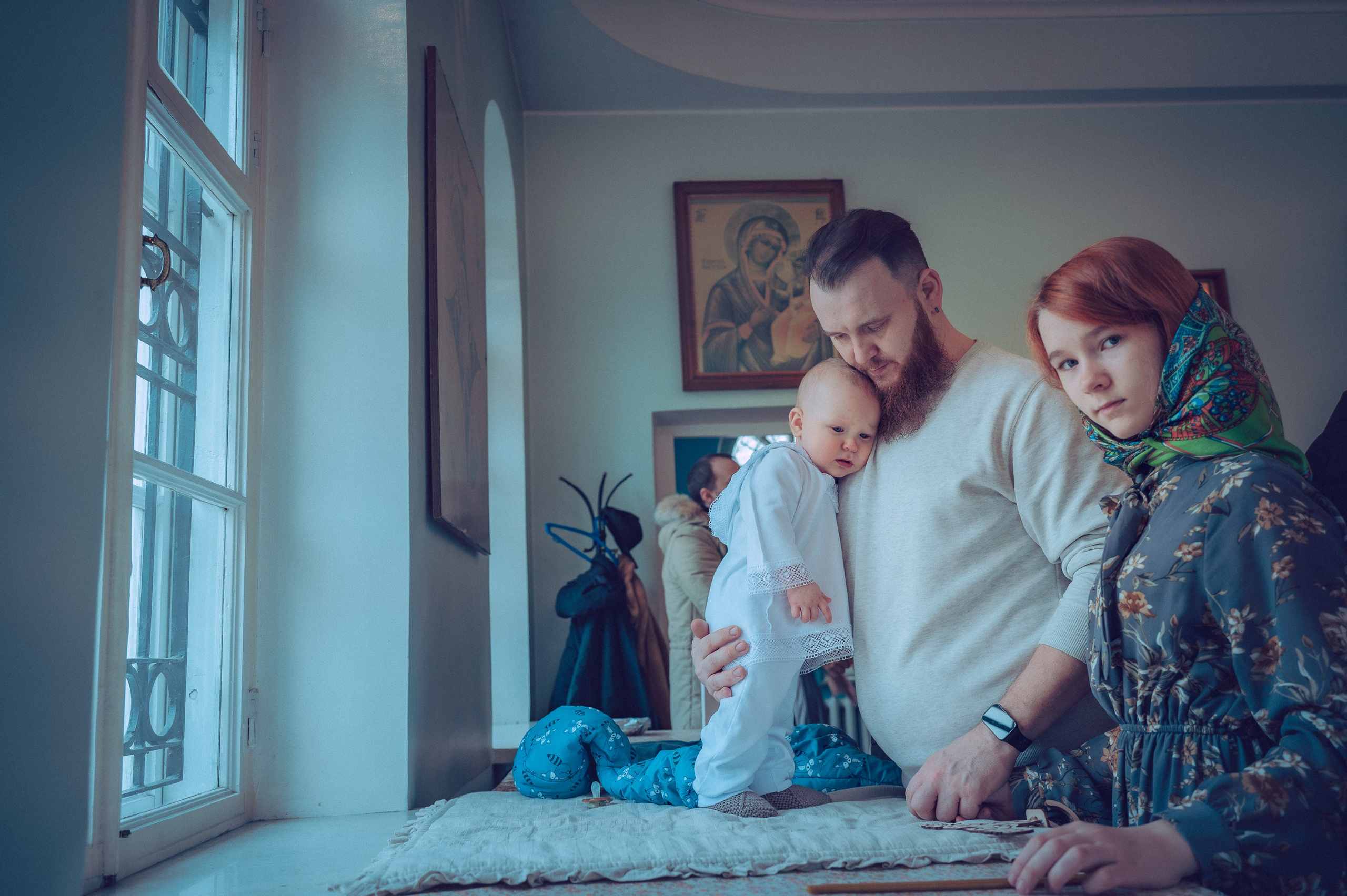 Фотограф крещения: Москва, Одинцово. Семейный фотограф Руслан Каримов Одинцово Москва