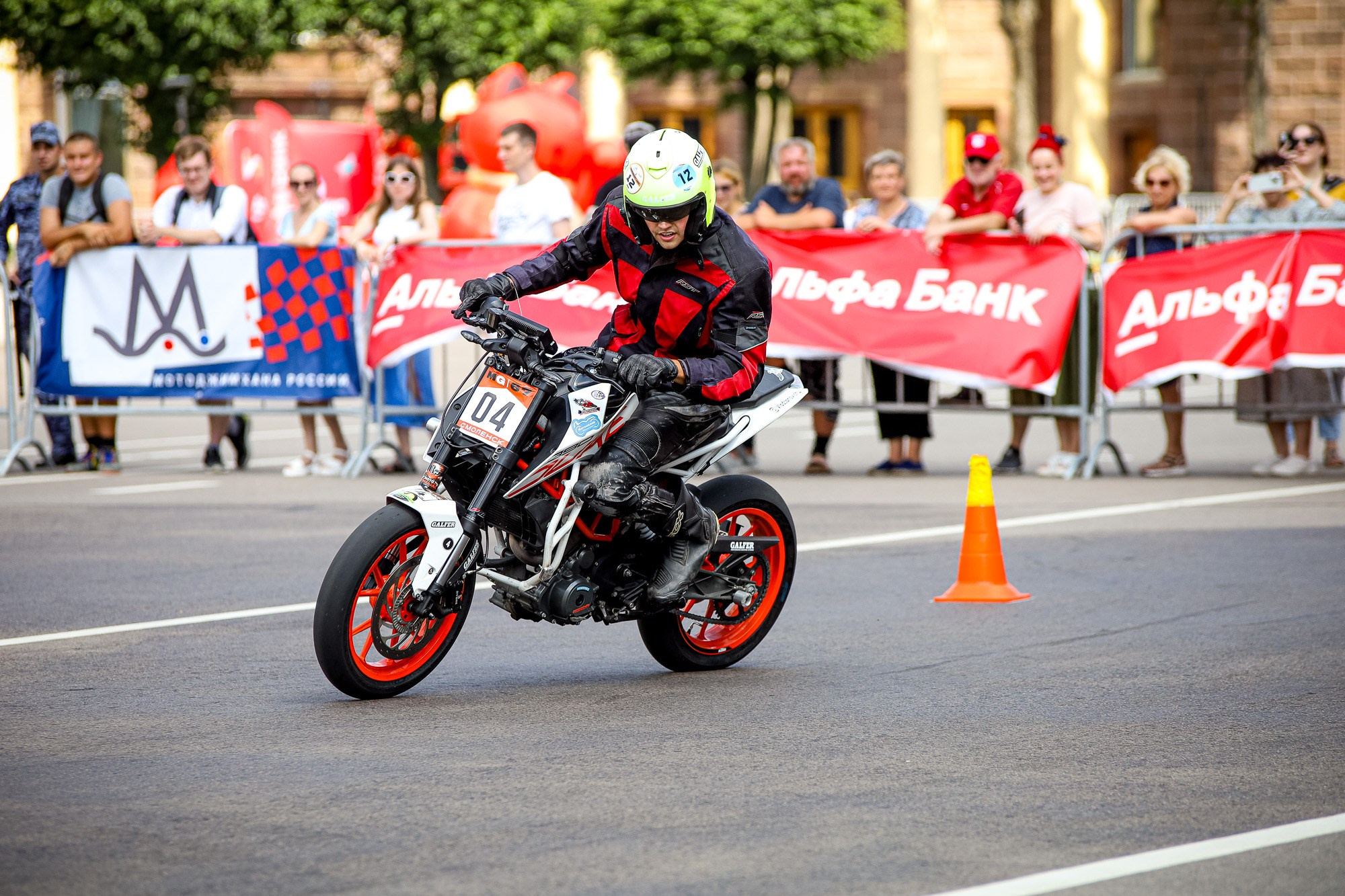 Кубок России по фигурному управлению мотоциклом. Спортивный фотограф Вадим Добедченков